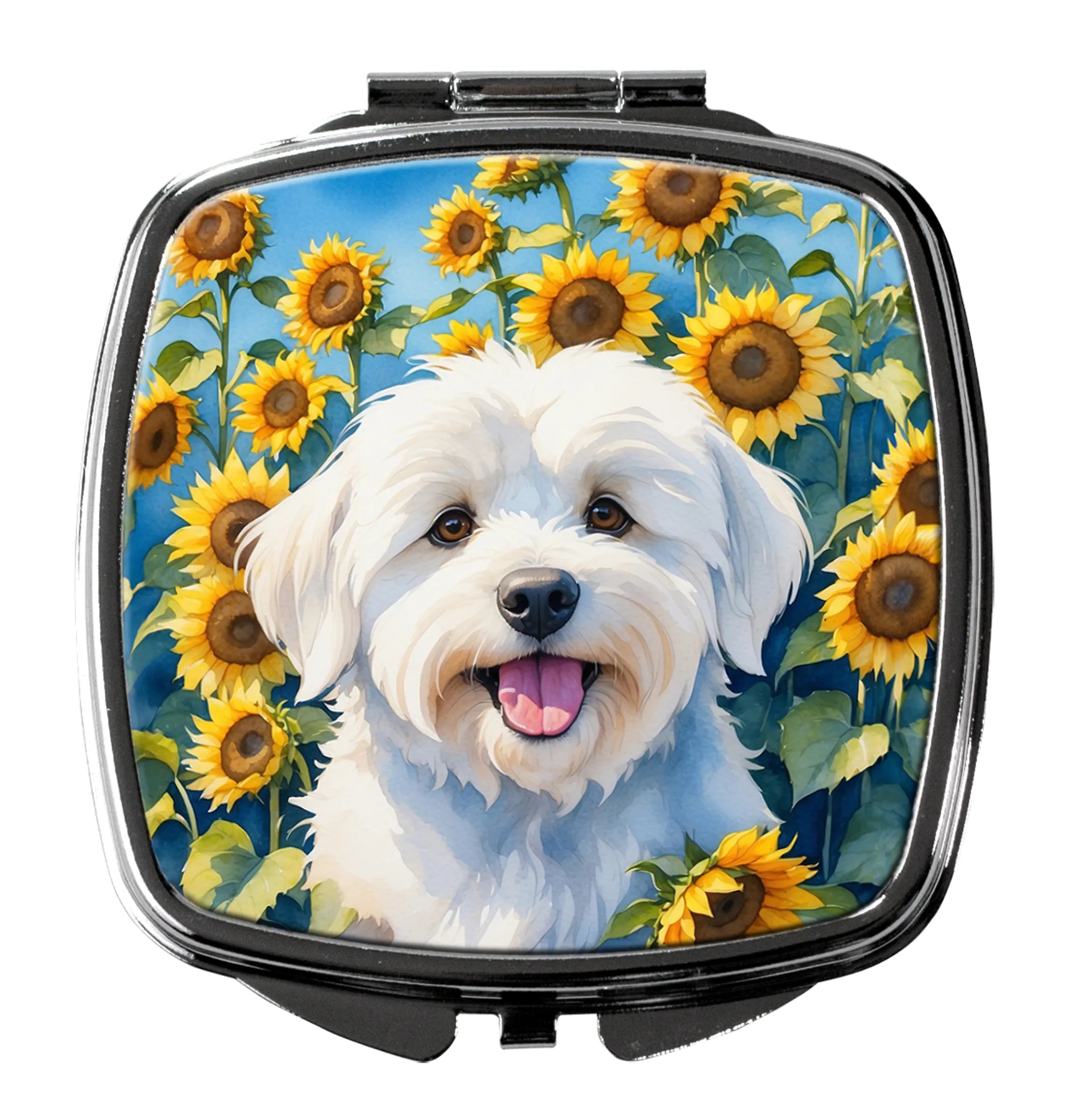 In Sunflowers Compact Mirror - Pack Of: 1 | Collection name: In sunflowers