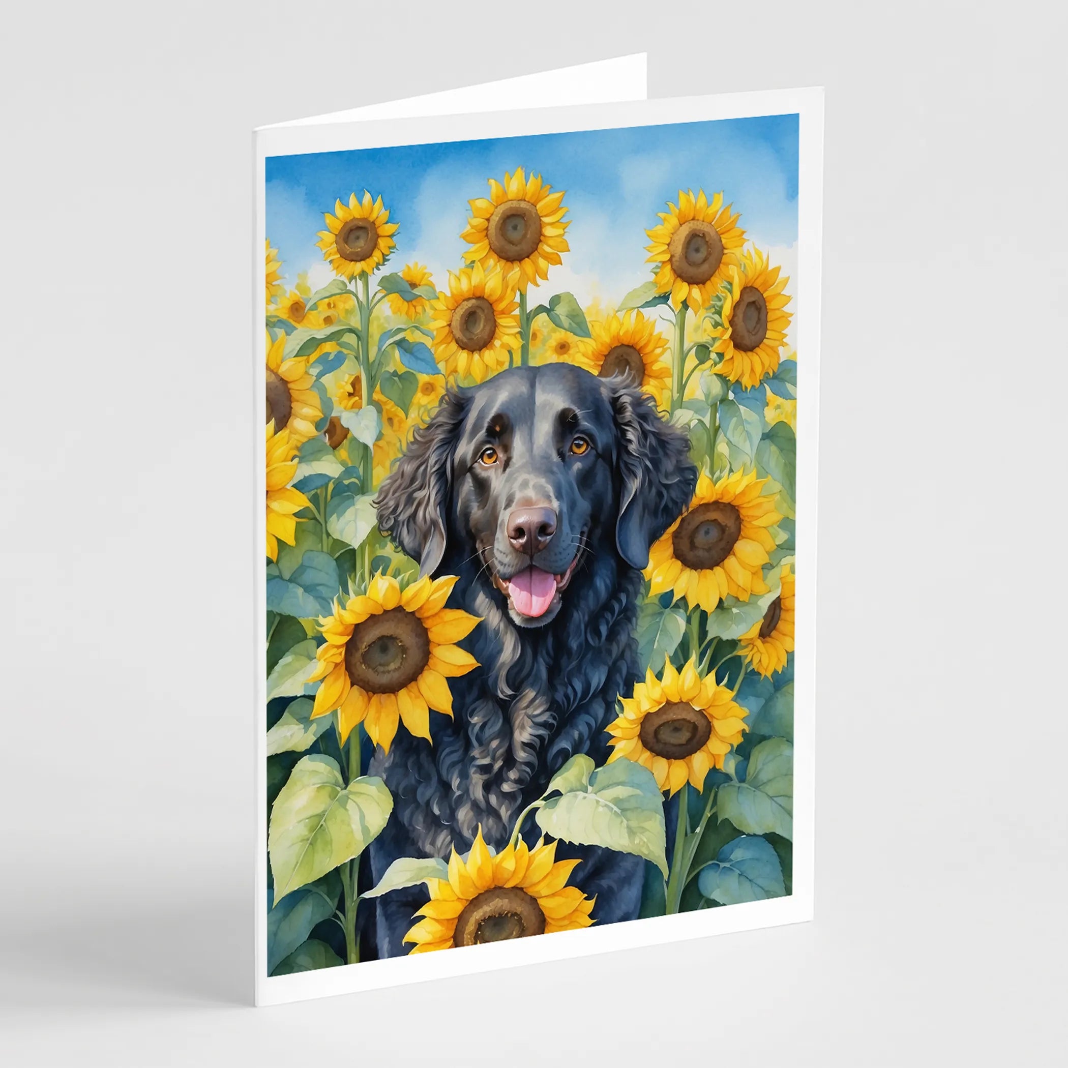 In Sunflowers Greeting Cards  - Size: 5X7 | Pack Of: 1 | Collection name: In sunflowers