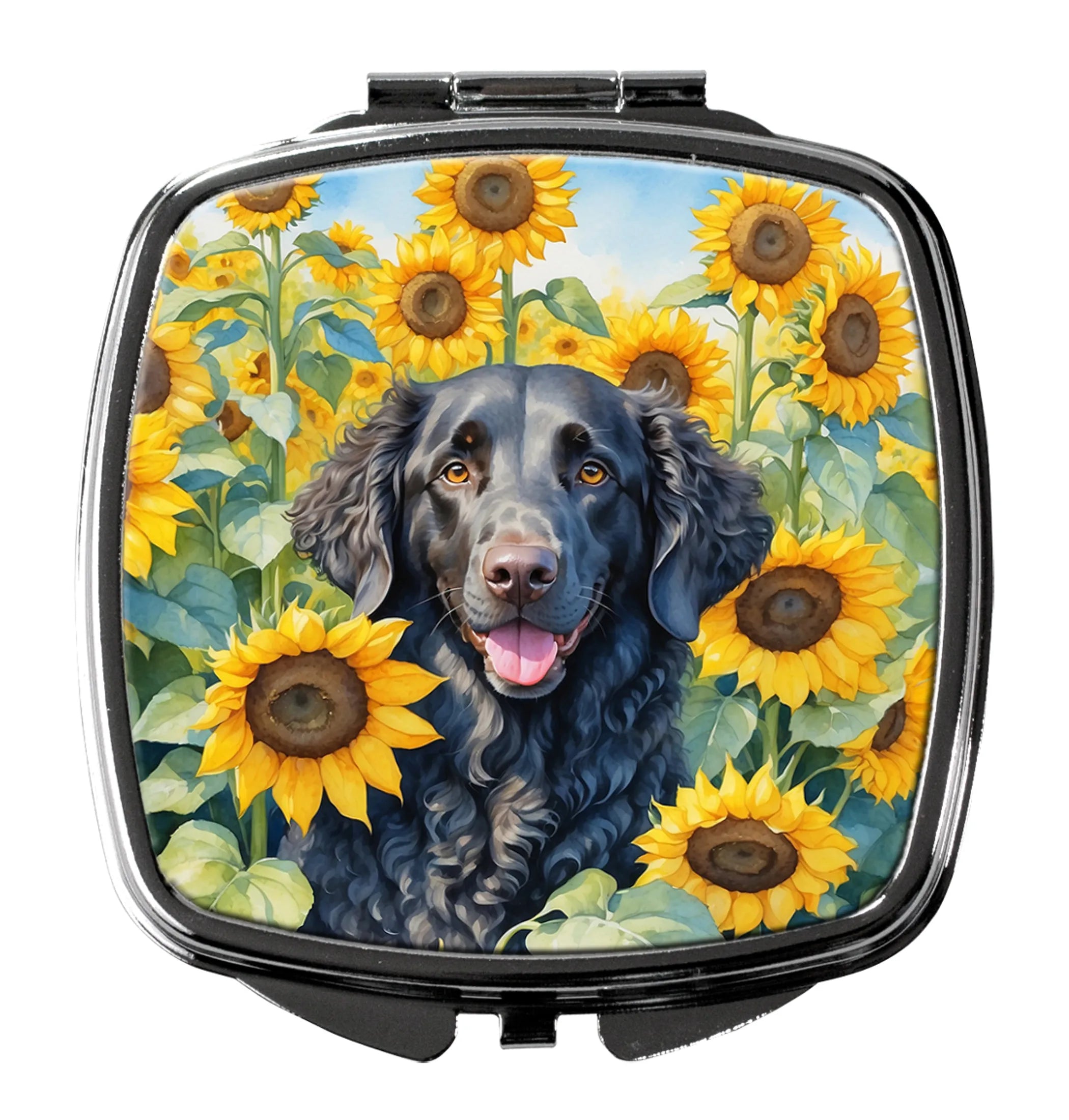 In Sunflowers Compact Mirror - Pack Of: 1 | Collection name: In sunflowers