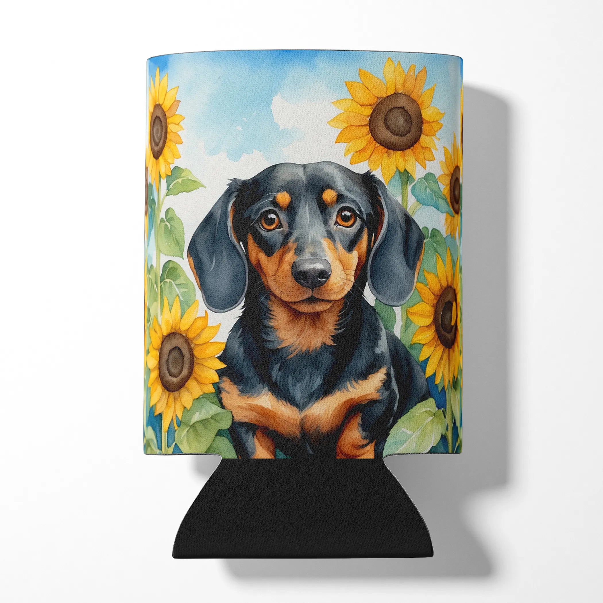 In Sunflowers Can or Bottle Hugger - Size: CAN HUGGER | Pack Of: 1 | Collection name: In sunflowers