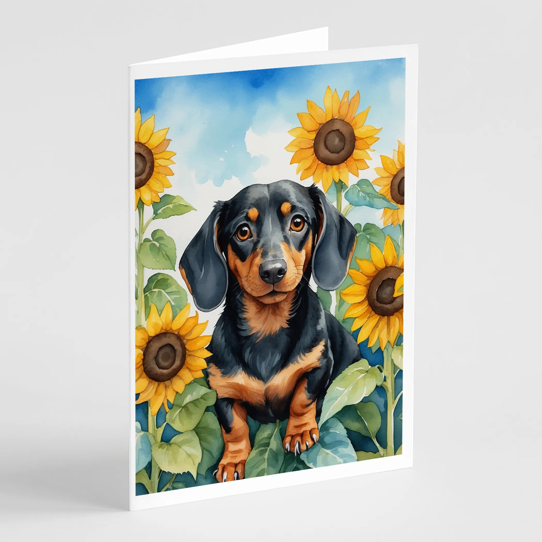 In Sunflowers Greeting Cards  - Size: 5X7 | Pack Of: 1 | Collection name: In sunflowers