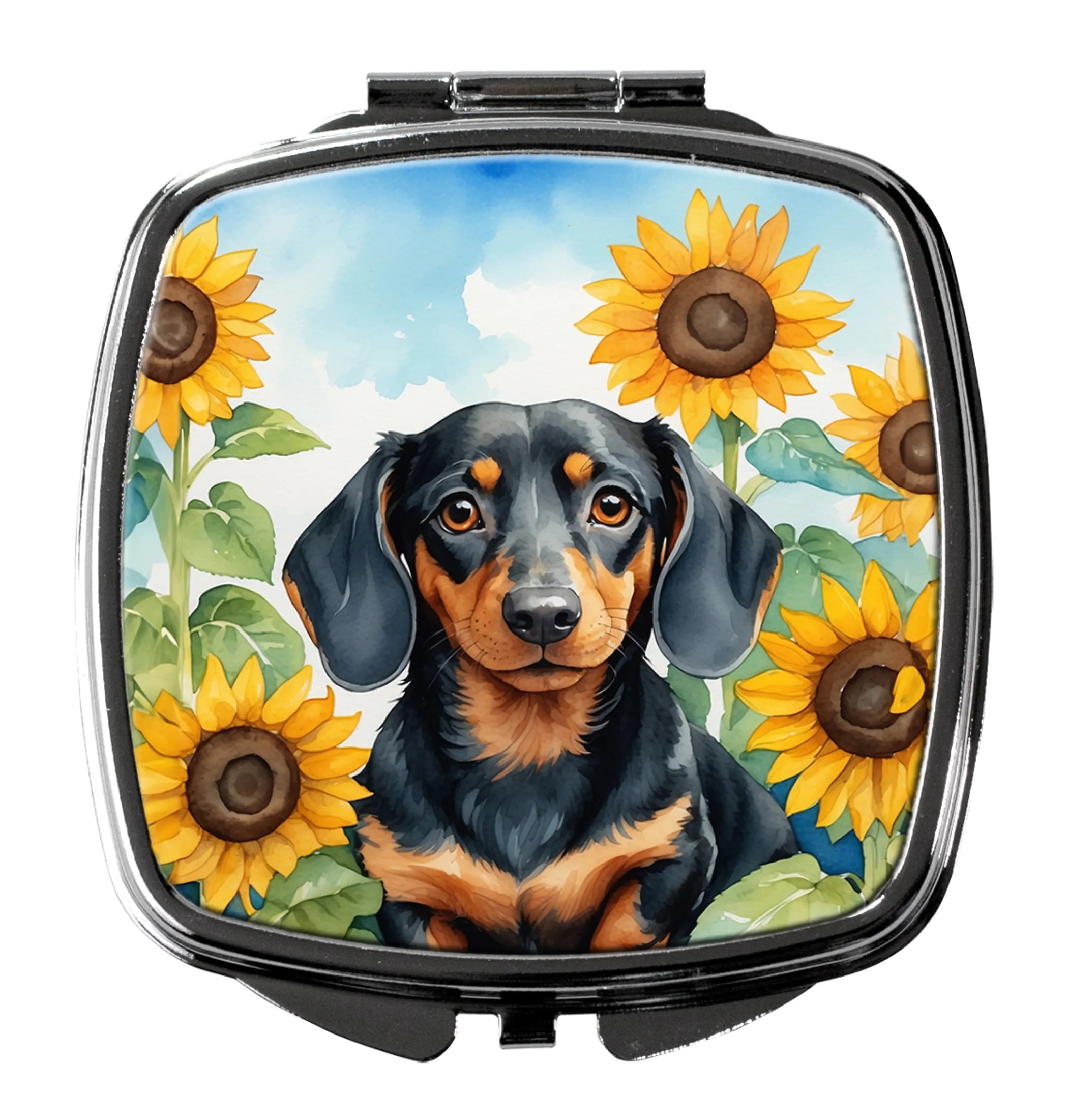 In Sunflowers Compact Mirror - Pack Of: 1 | Collection name: In sunflowers