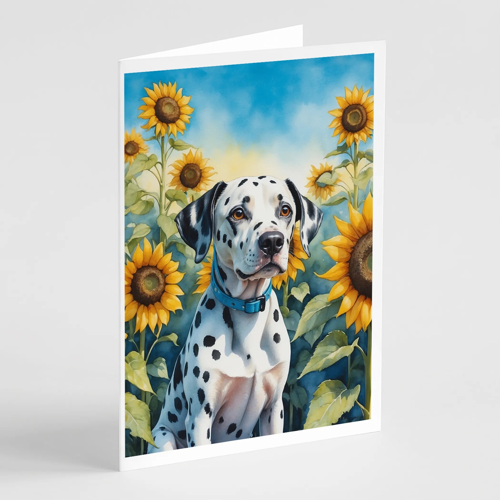 In Sunflowers Greeting Cards  - Size: 5X7 | Pack Of: 1 | Collection name: In sunflowers