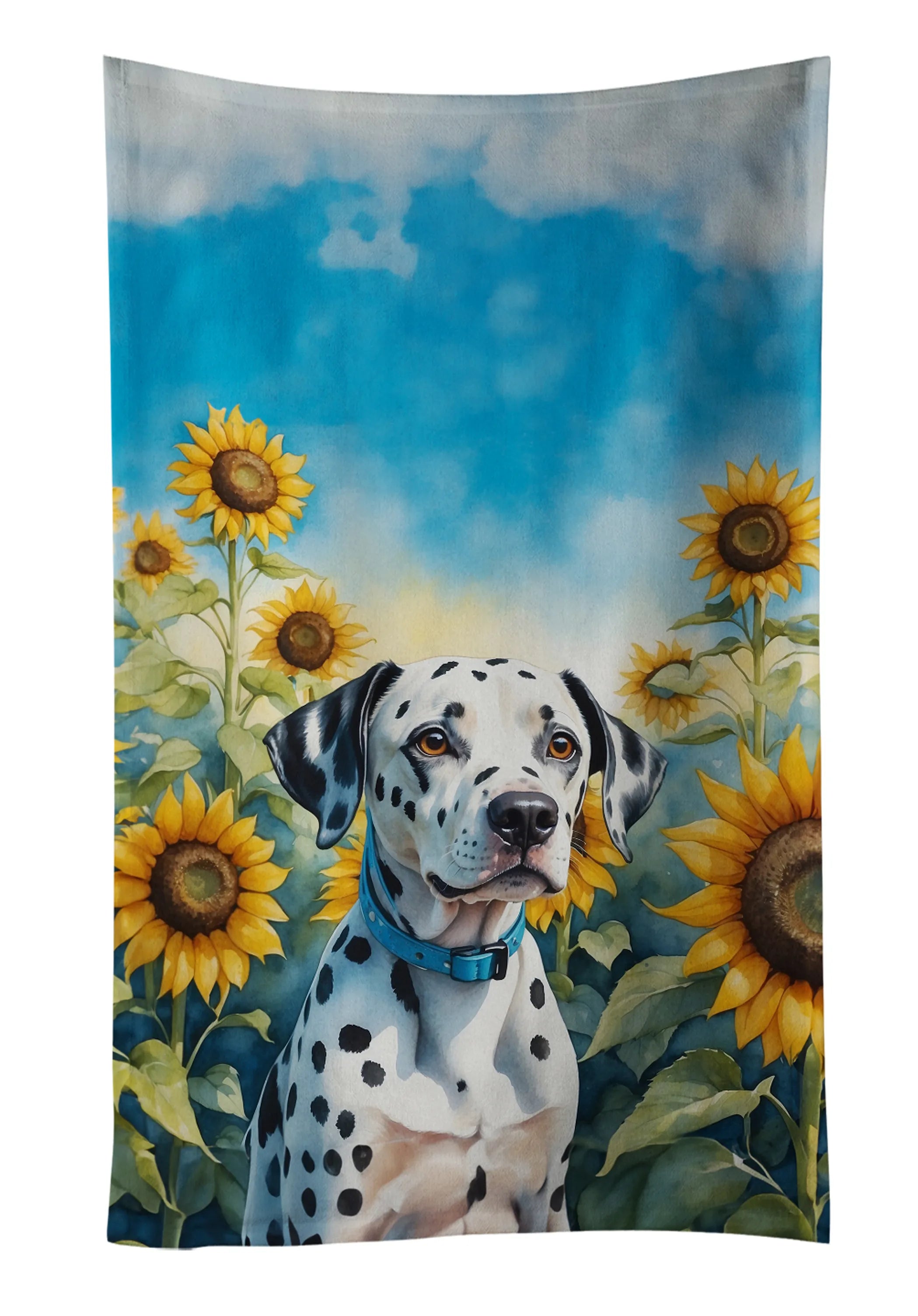 In Sunflowers Kitchen Towel - Size: 25HX15W | Pack Of: 1 | Collection name: In sunflowers