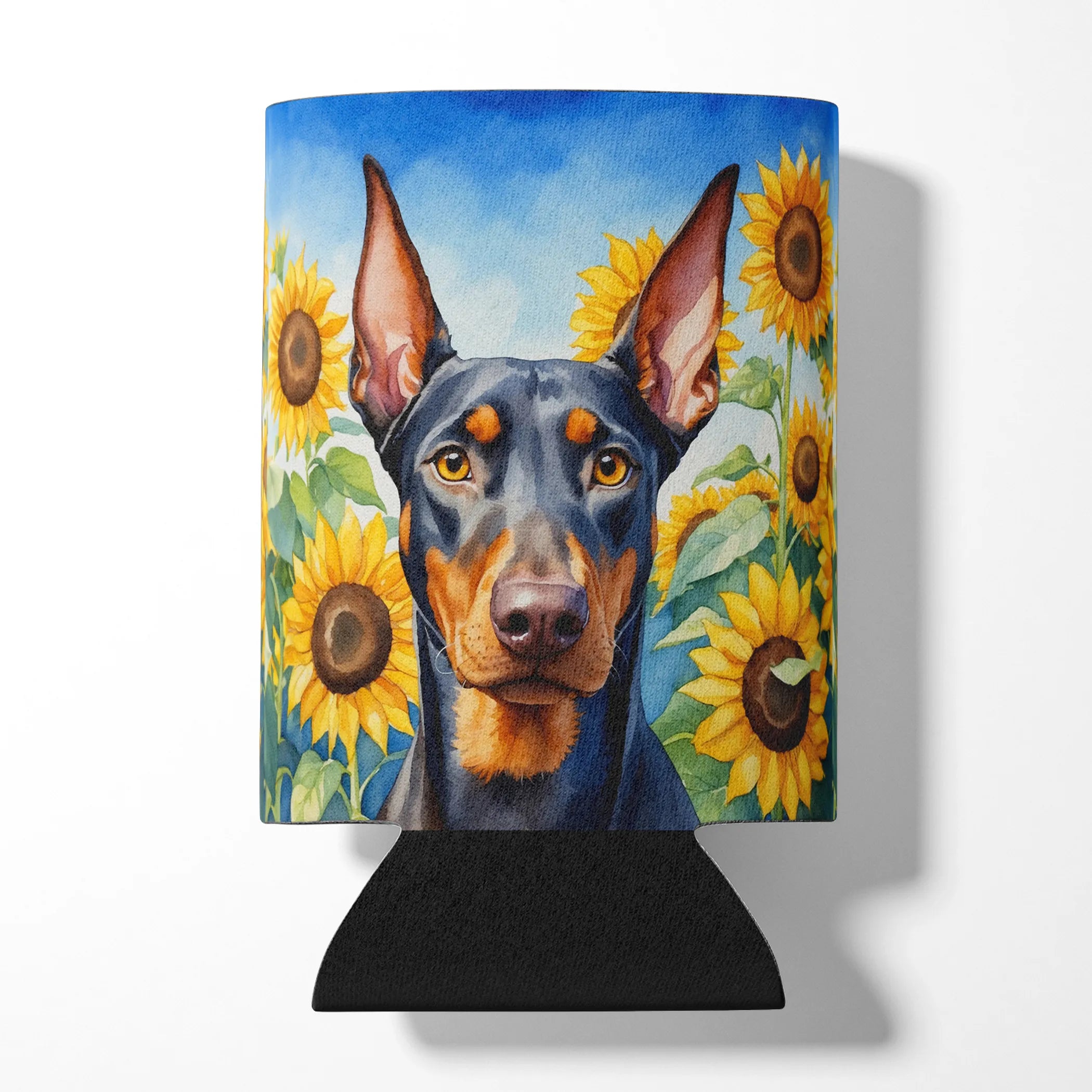 In Sunflowers Can or Bottle Hugger - Size: CAN HUGGER | Pack Of: 1 | Collection name: In sunflowers