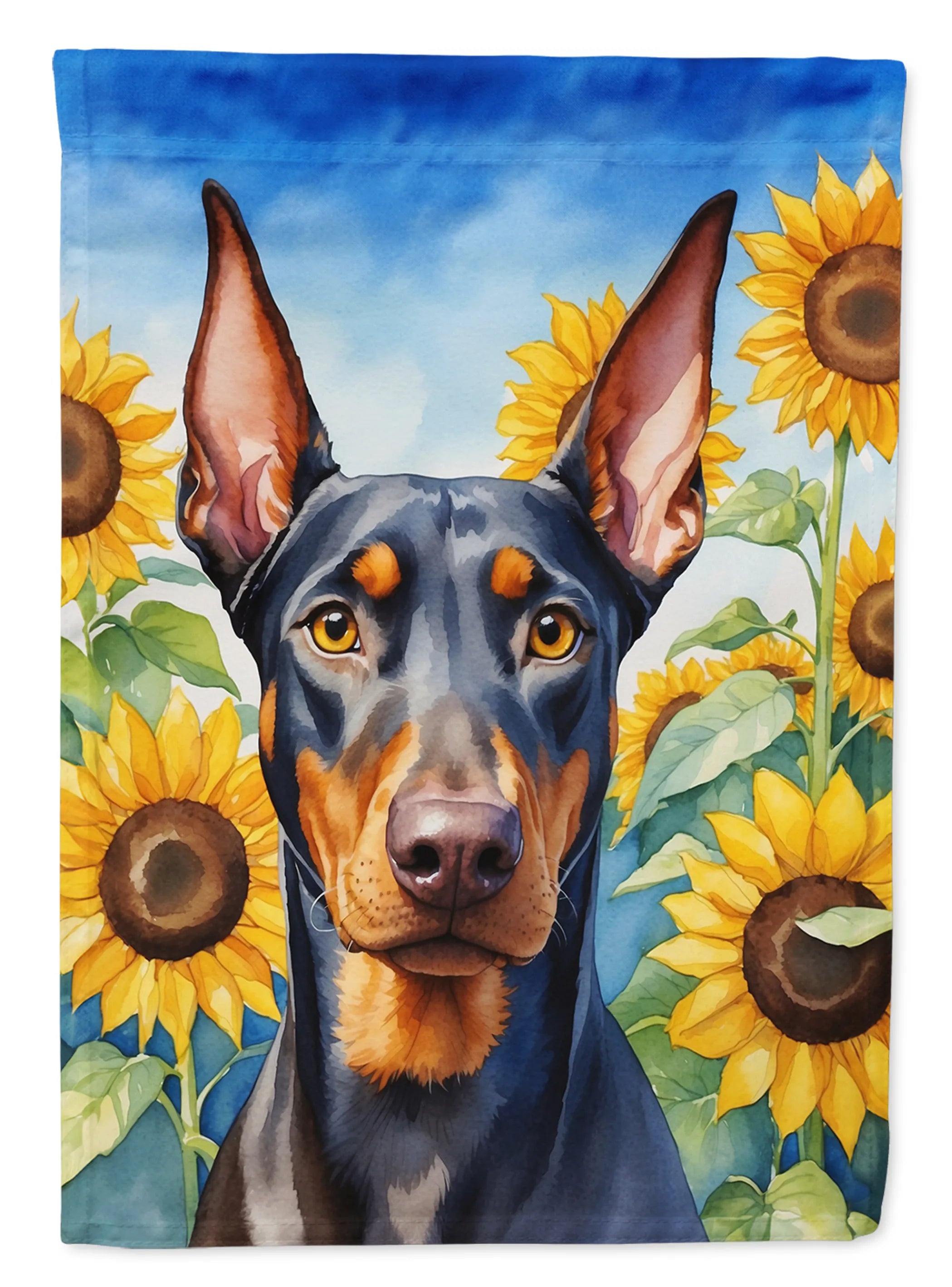 In Sunflowers Decorative Flag - Size: GARDEN SIZE | Pack Of: 1 | Collection name: In sunflowers