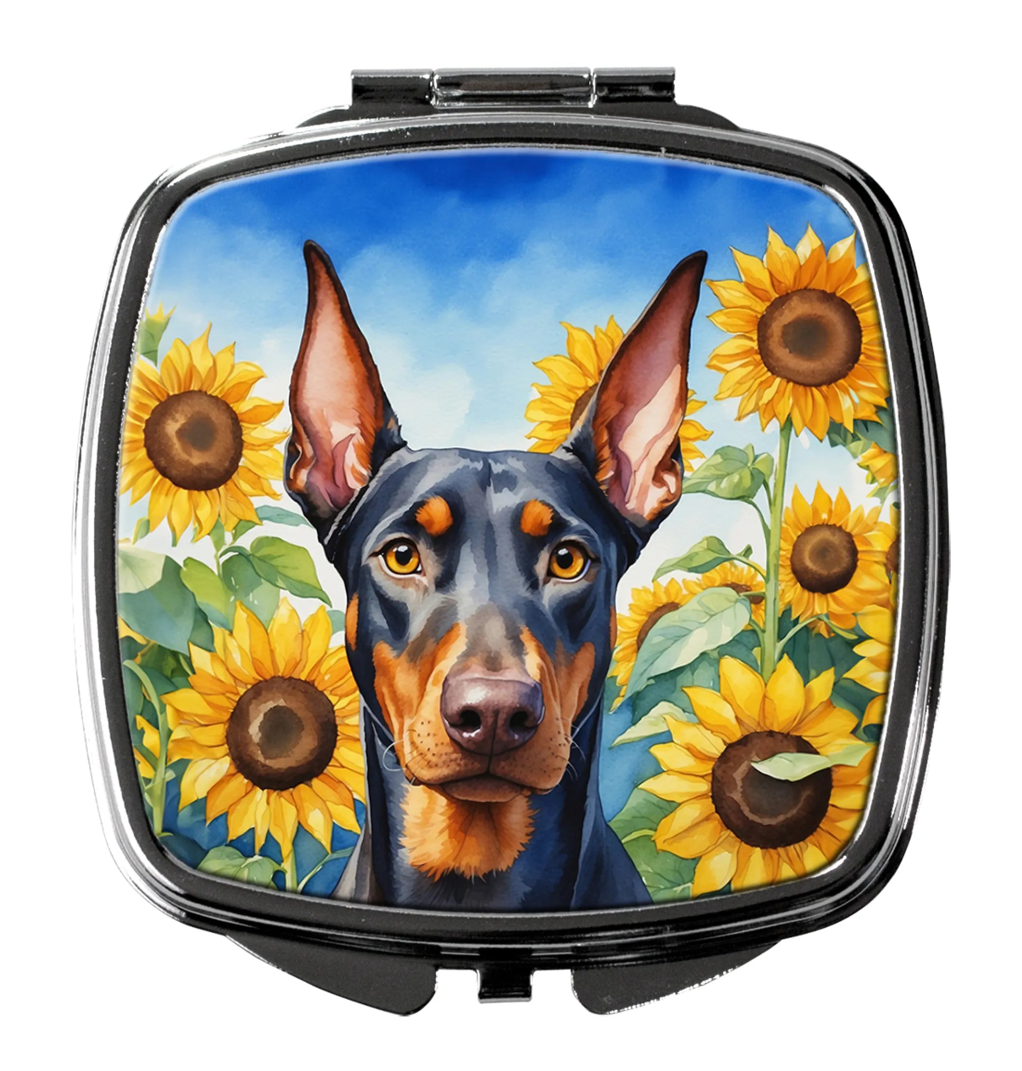 In Sunflowers Compact Mirror - Pack Of: 1 | Collection name: In sunflowers