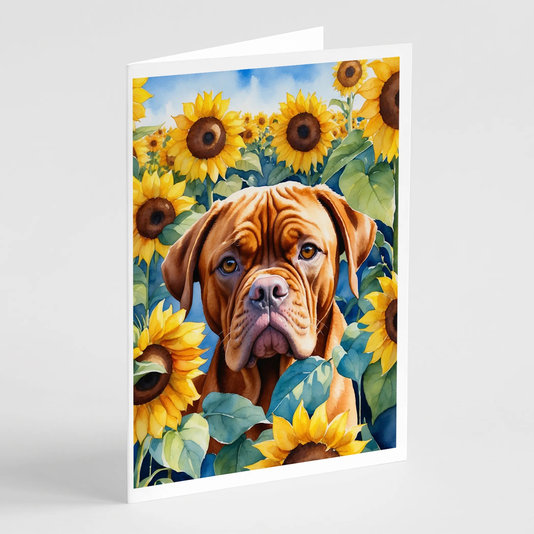 In Sunflowers Greeting Cards  - Size: 5X7 | Pack Of: 1 | Collection name: In sunflowers