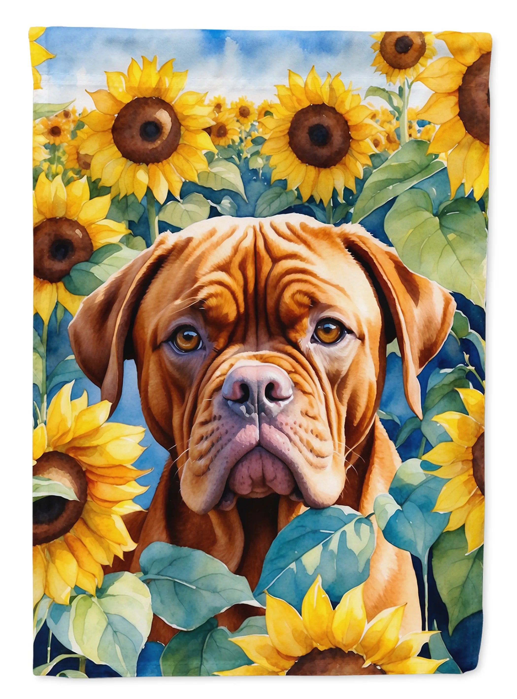 In Sunflowers Decorative Flag - Size: GARDEN SIZE | Pack Of: 1 | Collection name: In sunflowers