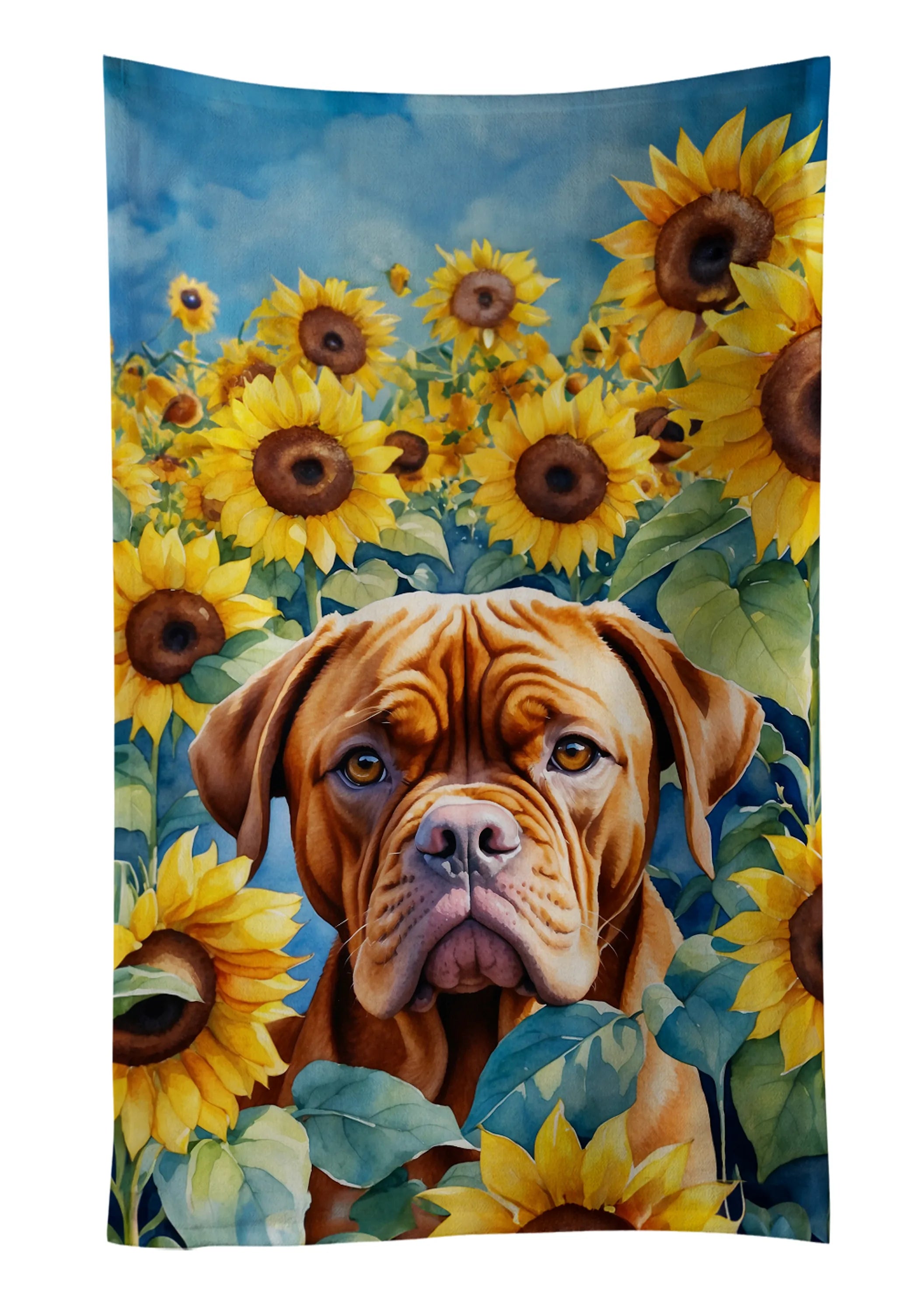 In Sunflowers Kitchen Towel - Size: 25HX15W | Pack Of: 1 | Collection name: In sunflowers