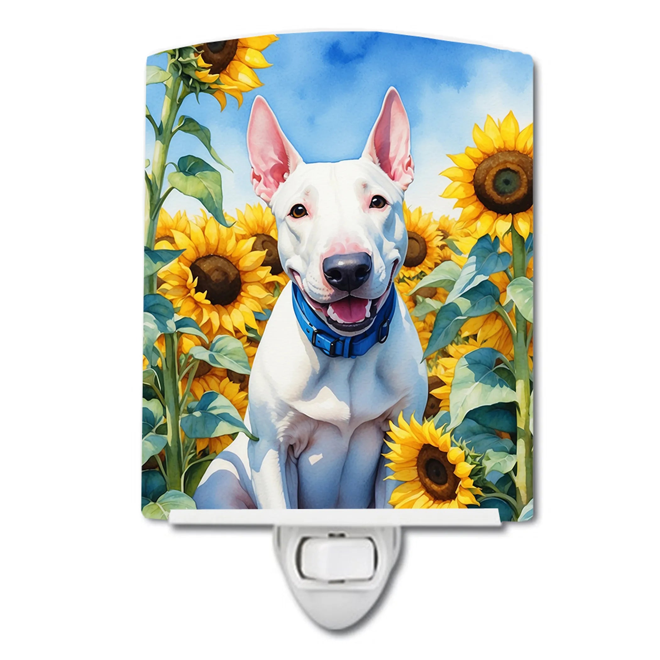 In Sunflowers Ceramic Night Light - Pack Of: 1 | Collection name: In sunflowers