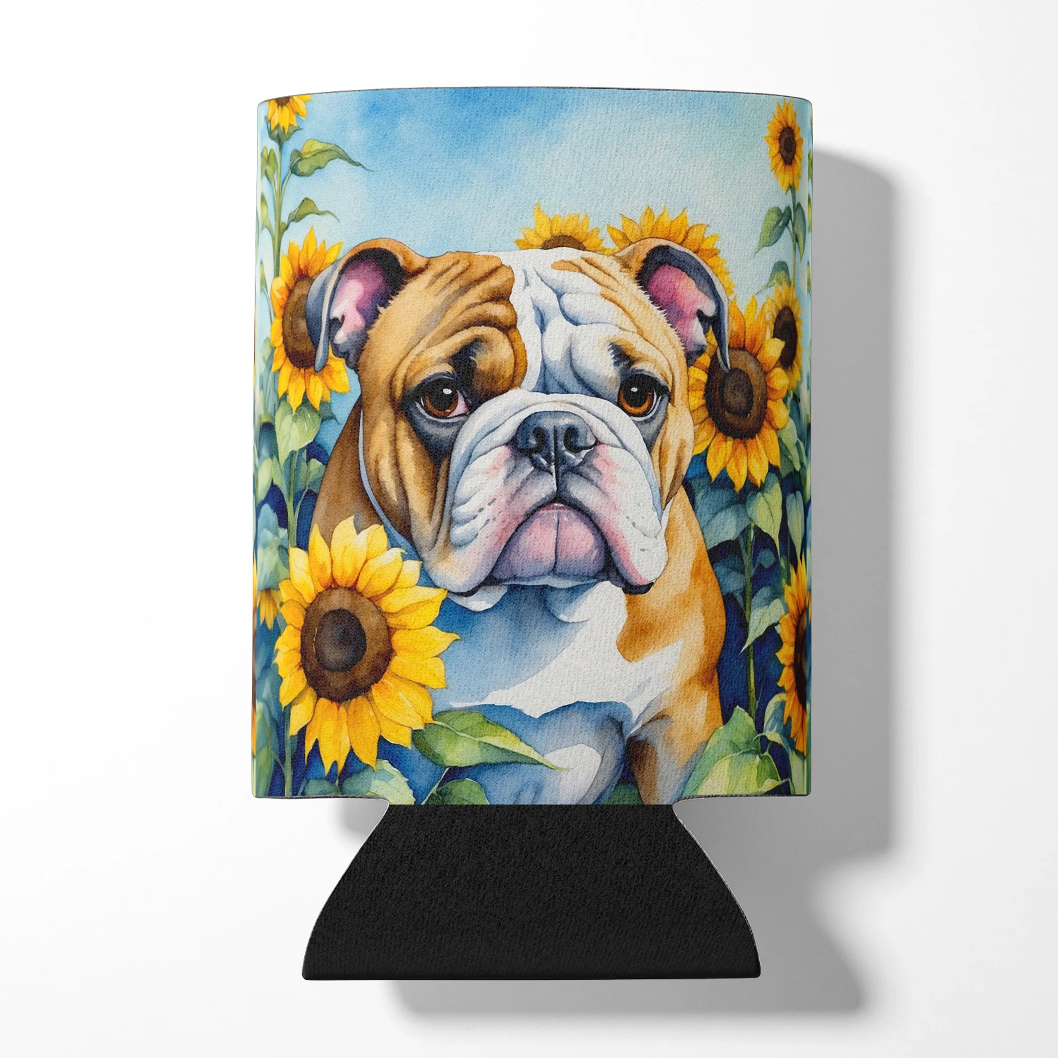 In Sunflowers Can or Bottle Hugger - Size: CAN HUGGER | Pack Of: 1 | Collection name: In sunflowers