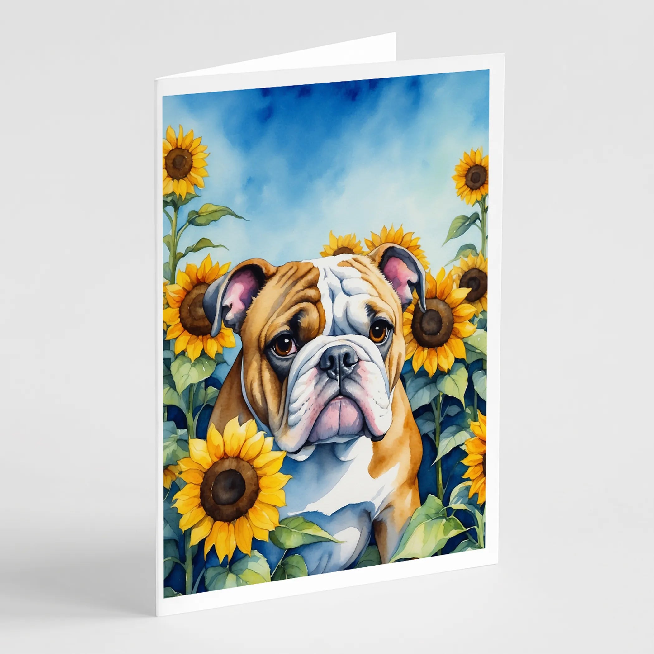 In Sunflowers Greeting Cards  - Size: 5X7 | Pack Of: 1 | Collection name: In sunflowers
