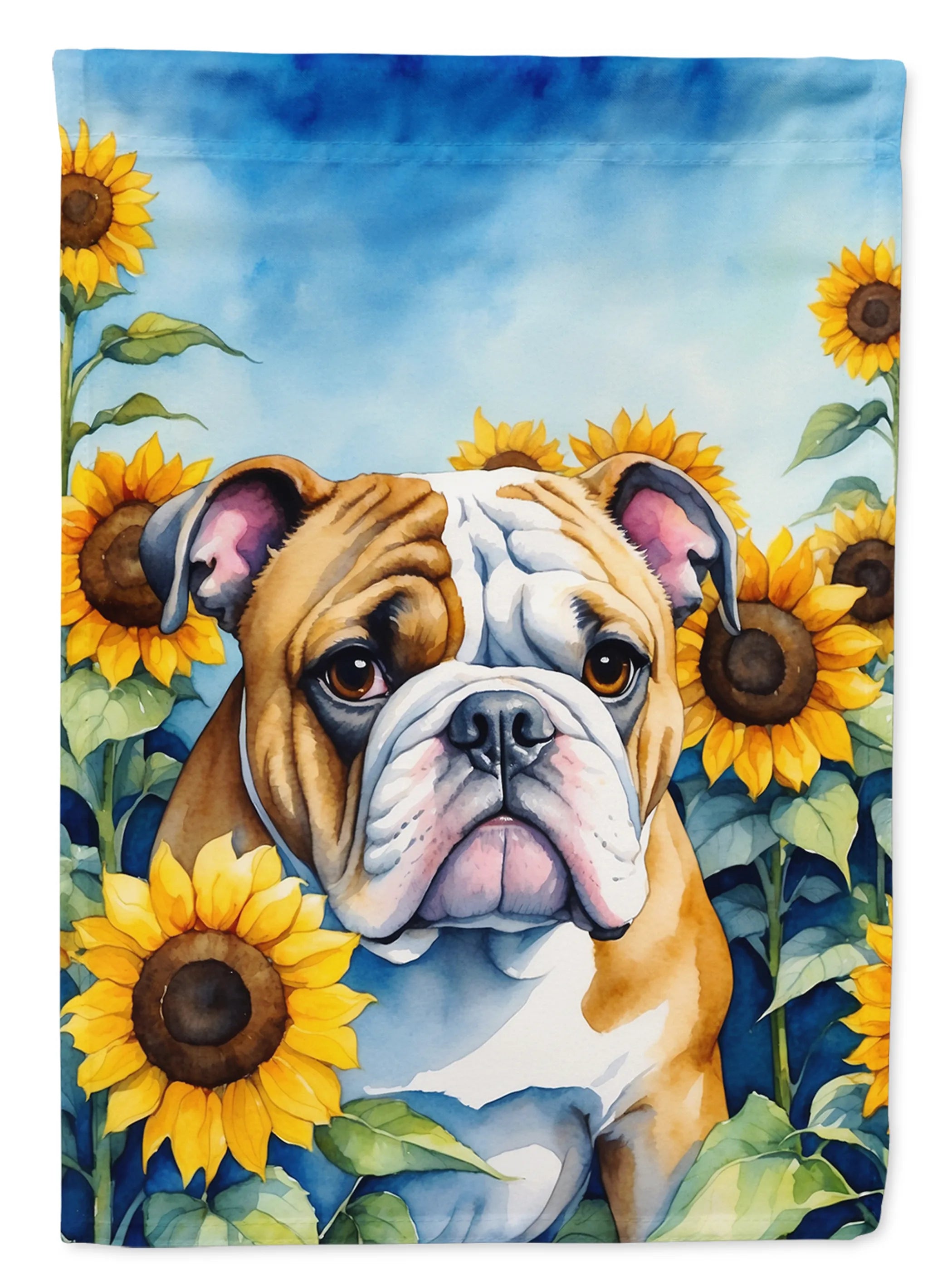In Sunflowers Decorative Flag - Size: GARDEN SIZE | Pack Of: 1 | Collection name: In sunflowers