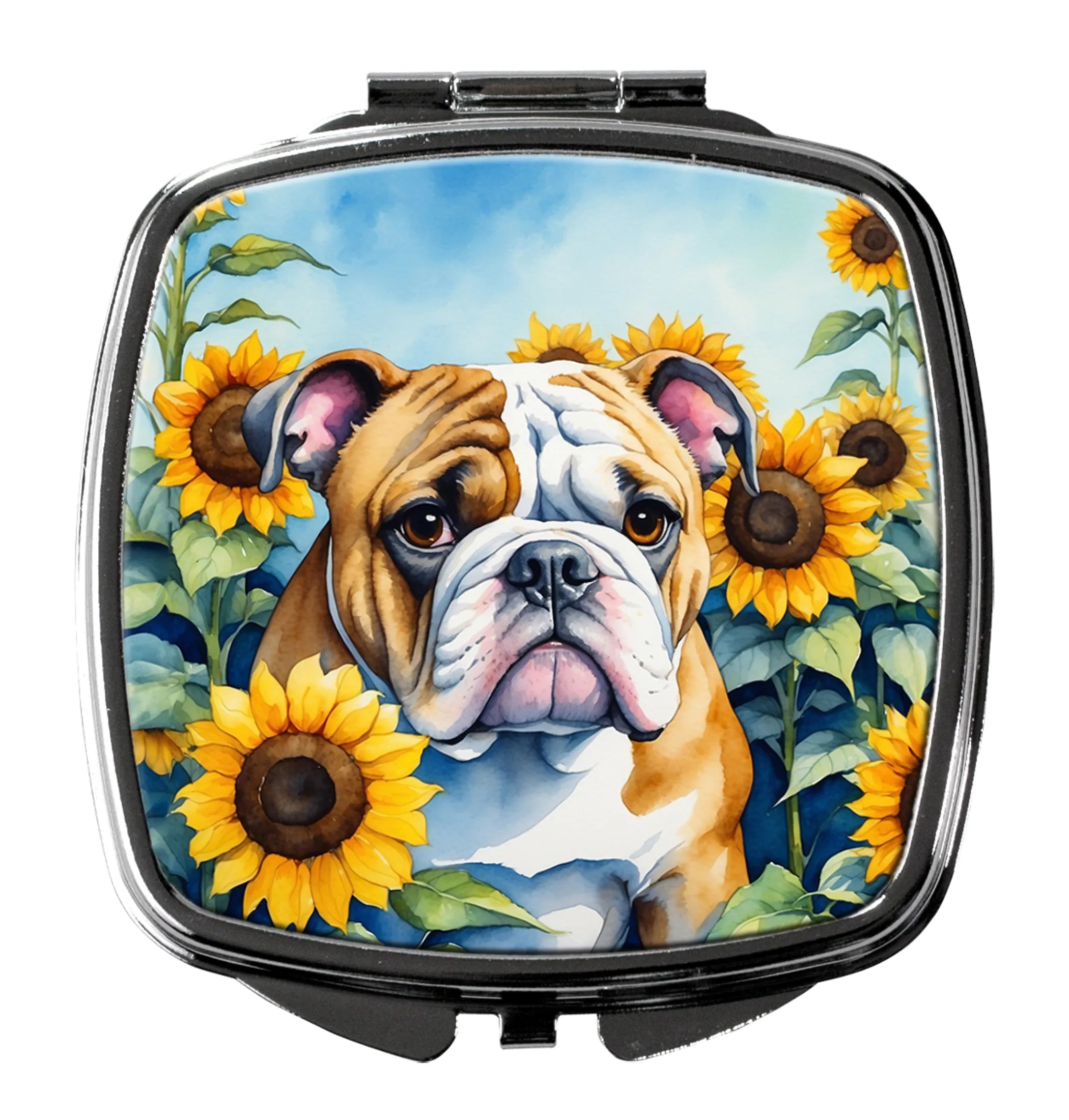 In Sunflowers Compact Mirror - Pack Of: 1 | Collection name: In sunflowers