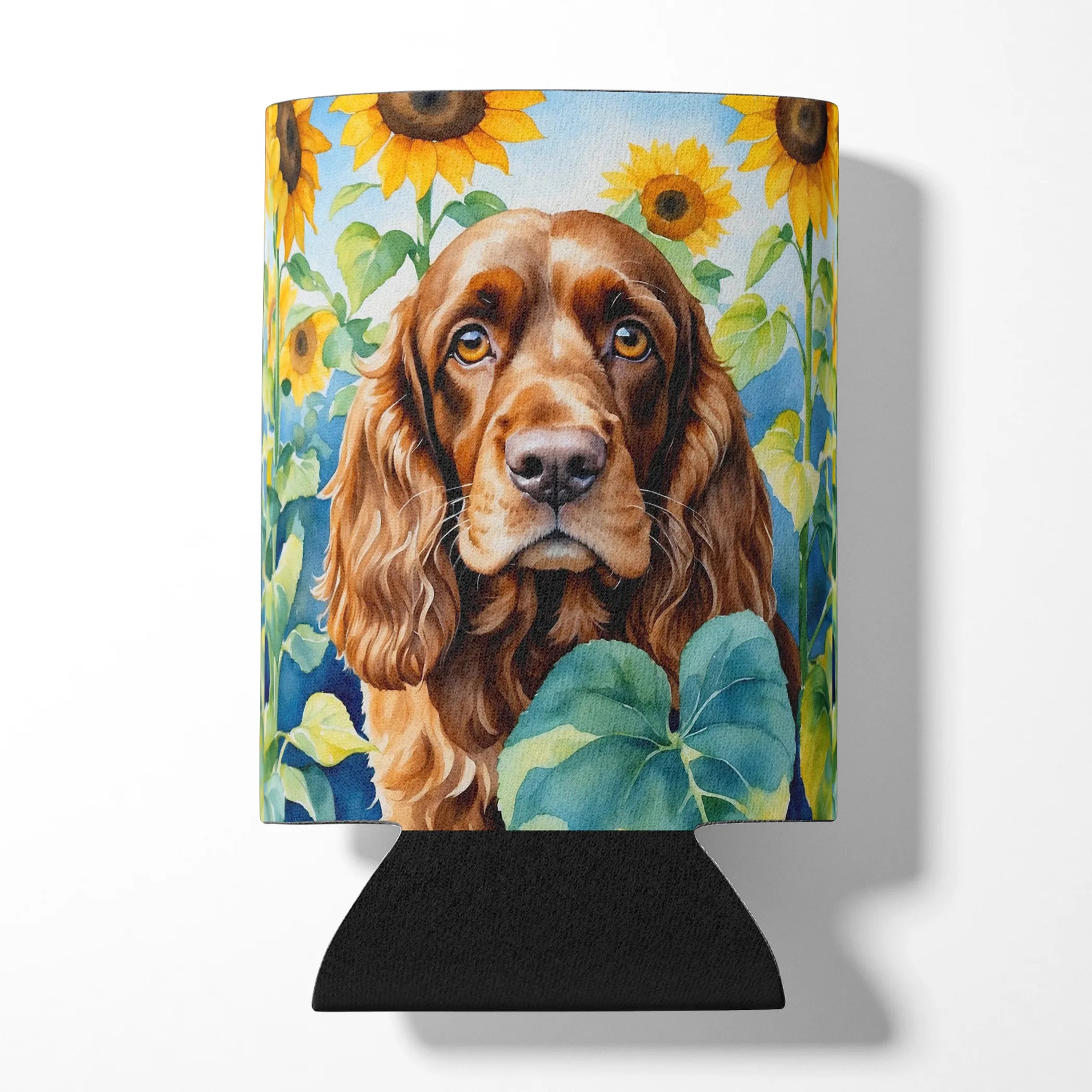 In Sunflowers Can or Bottle Hugger - Size: CAN HUGGER | Pack Of: 1 | Collection name: In sunflowers