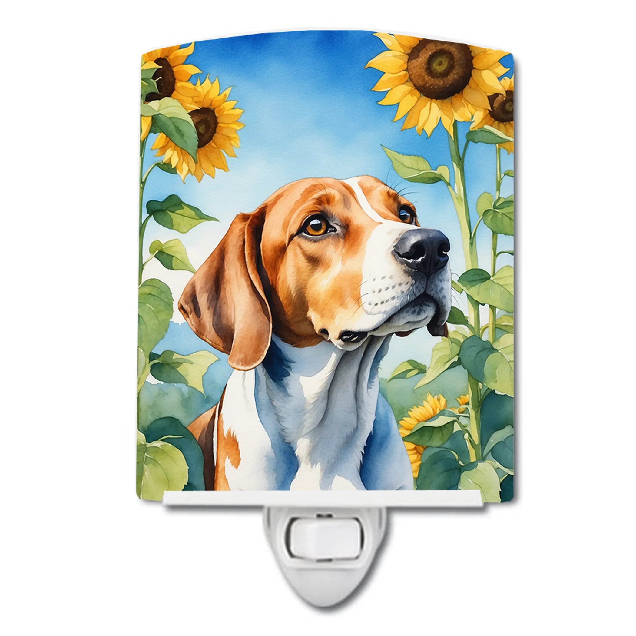 In Sunflowers Ceramic Night Light - Pack Of: 1 | Collection name: In sunflowers