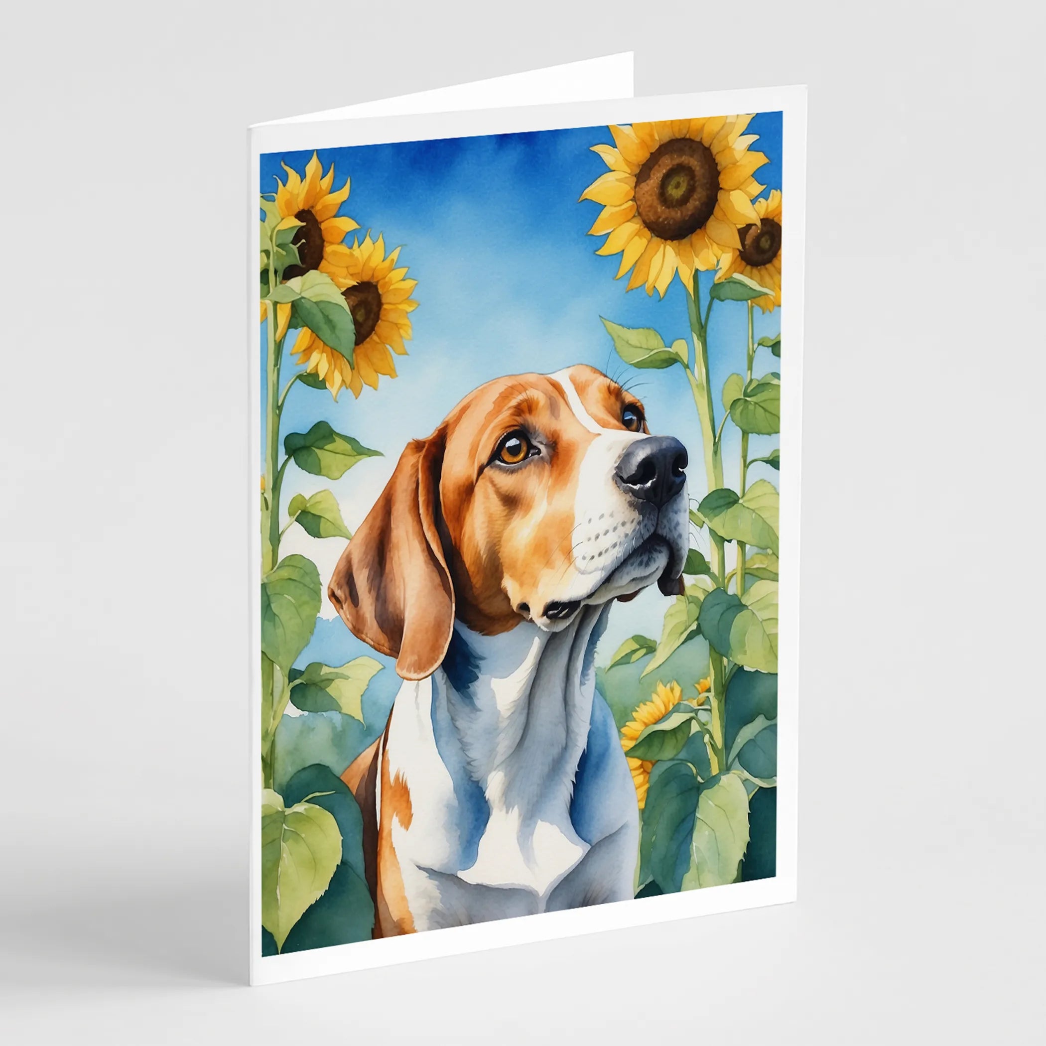 In Sunflowers Greeting Cards  - Size: 5X7 | Pack Of: 1 | Collection name: In sunflowers