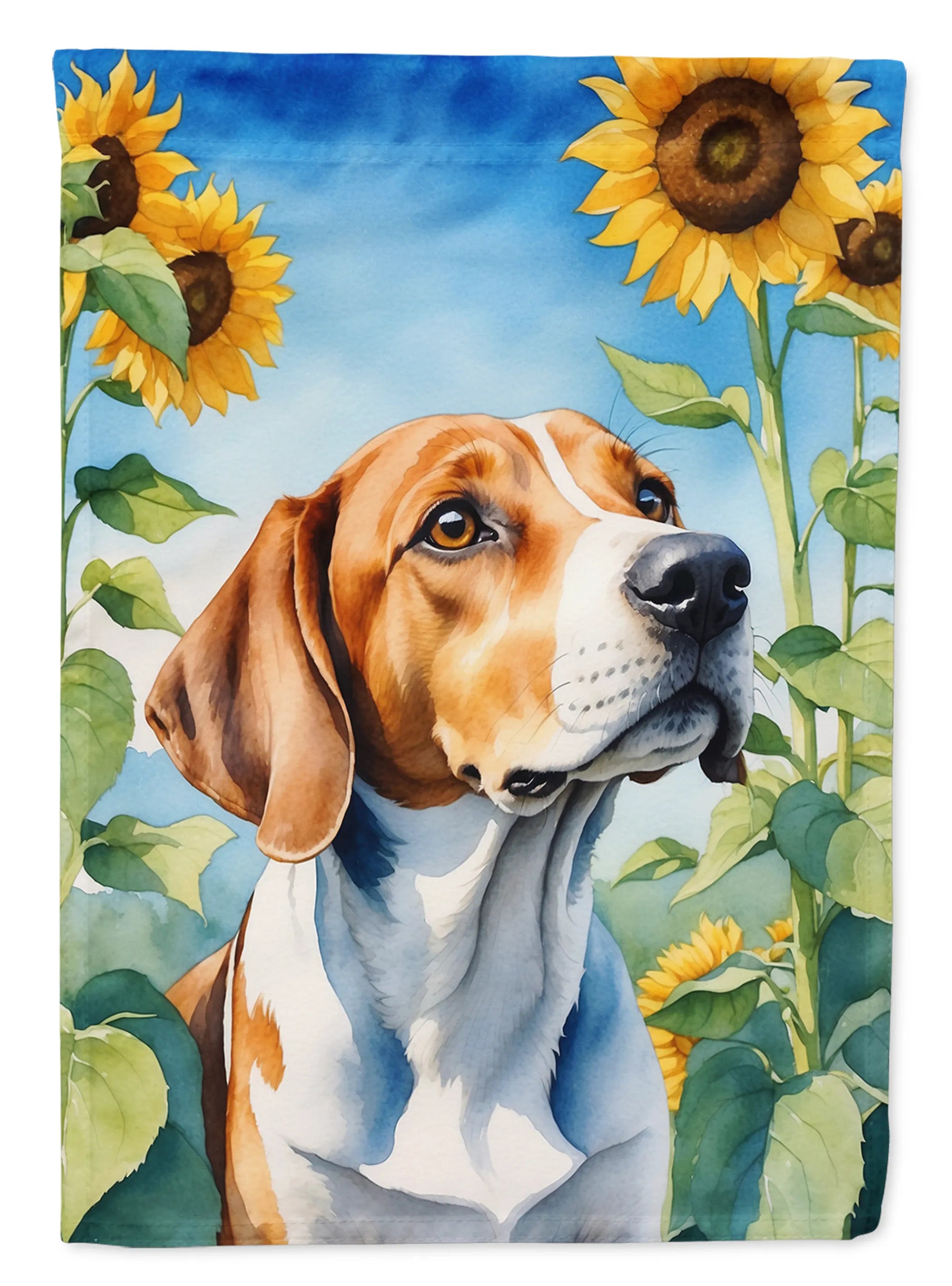 In Sunflowers Decorative Flag - Size: GARDEN SIZE | Pack Of: 1 | Collection name: In sunflowers
