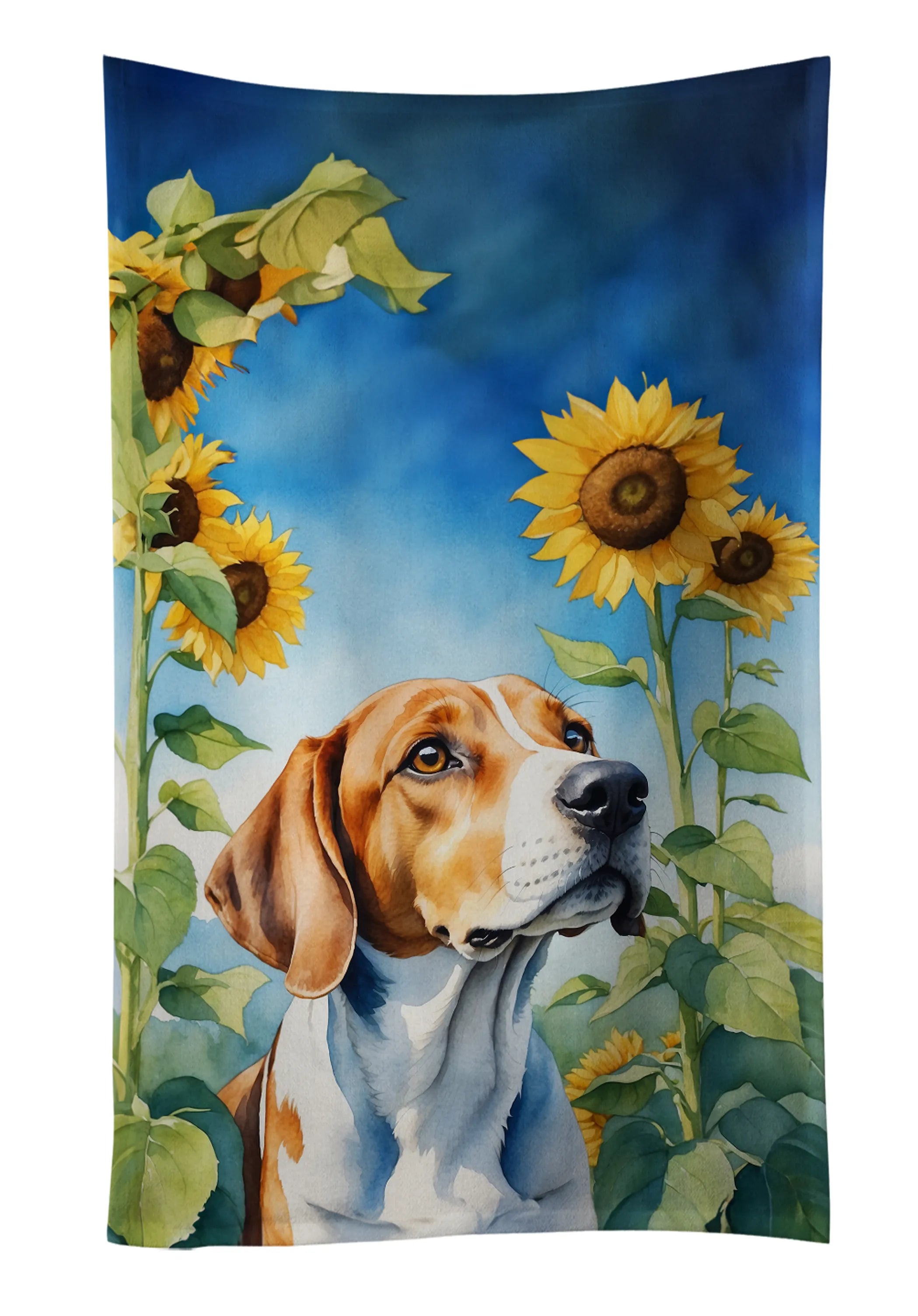 In Sunflowers Kitchen Towel - Size: 25HX15W | Pack Of: 1 | Collection name: In sunflowers