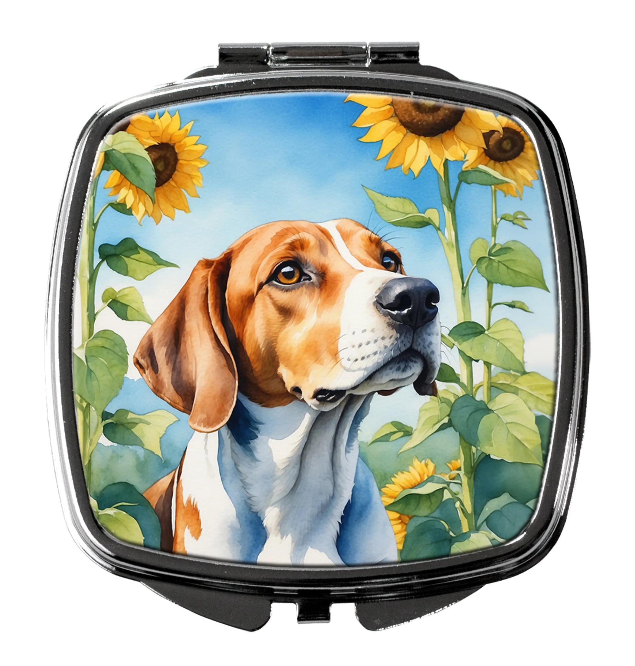 In Sunflowers Compact Mirror - Pack Of: 1 | Collection name: In sunflowers