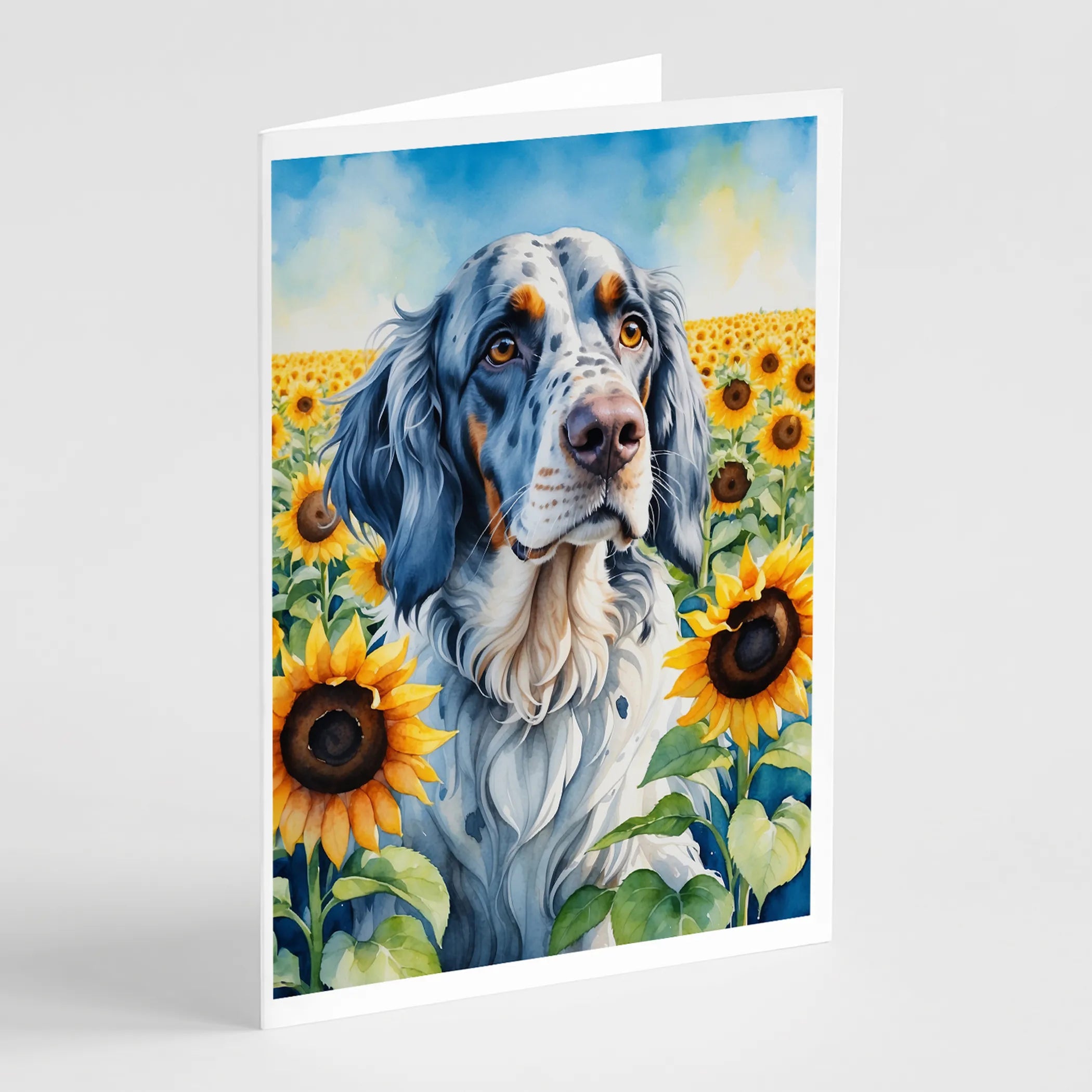 In Sunflowers Greeting Cards  - Size: 5X7 | Pack Of: 1 | Collection name: In sunflowers