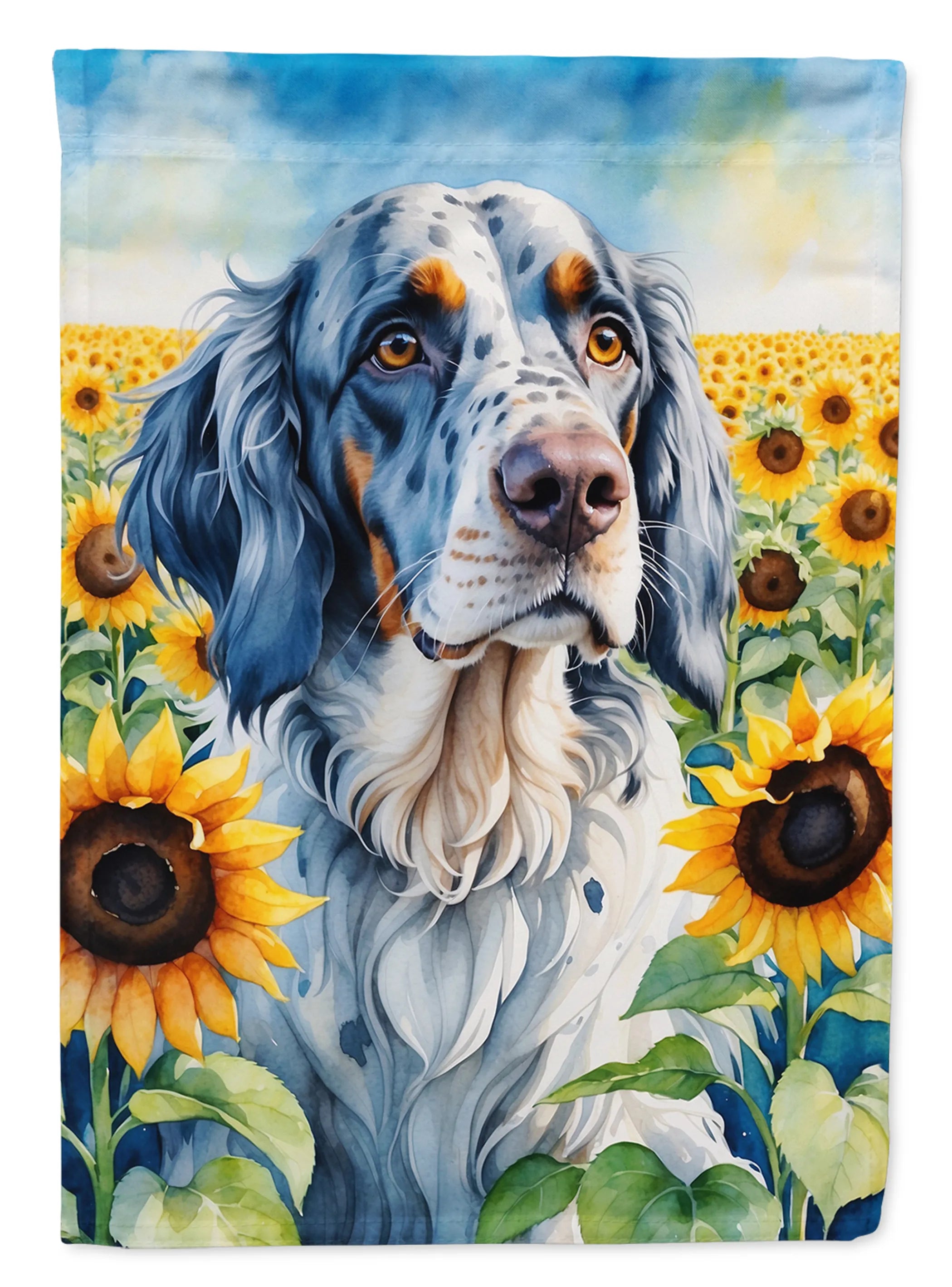 In Sunflowers Decorative Flag - Size: GARDEN SIZE | Pack Of: 1 | Collection name: In sunflowers