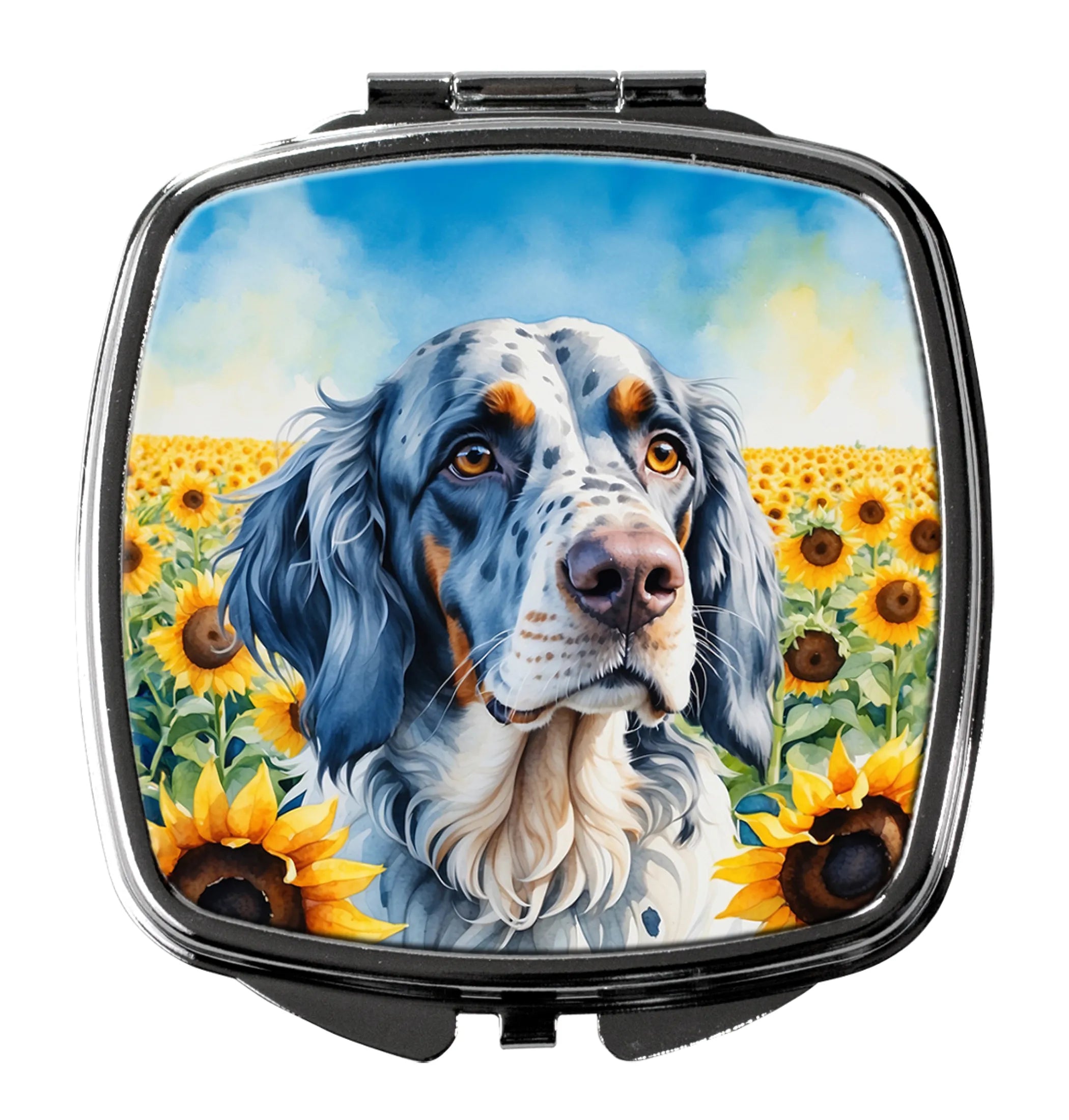 In Sunflowers Compact Mirror - Pack Of: 1 | Collection name: In sunflowers