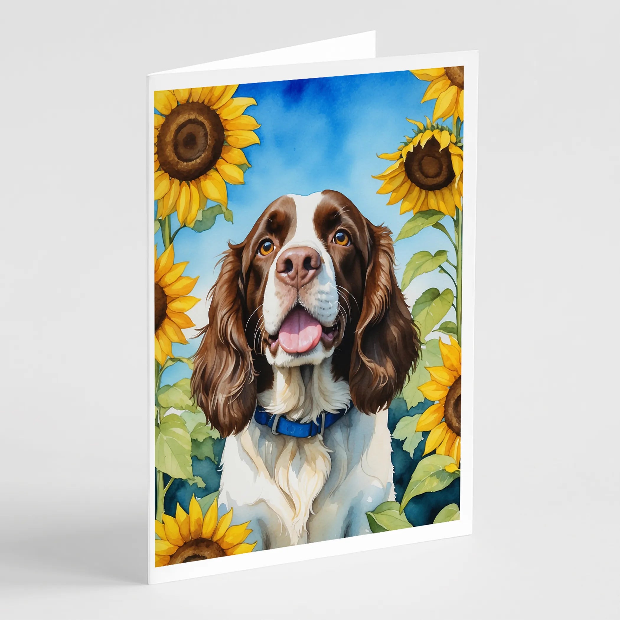 In Sunflowers Greeting Cards  - Size: 5X7 | Pack Of: 1 | Collection name: In sunflowers