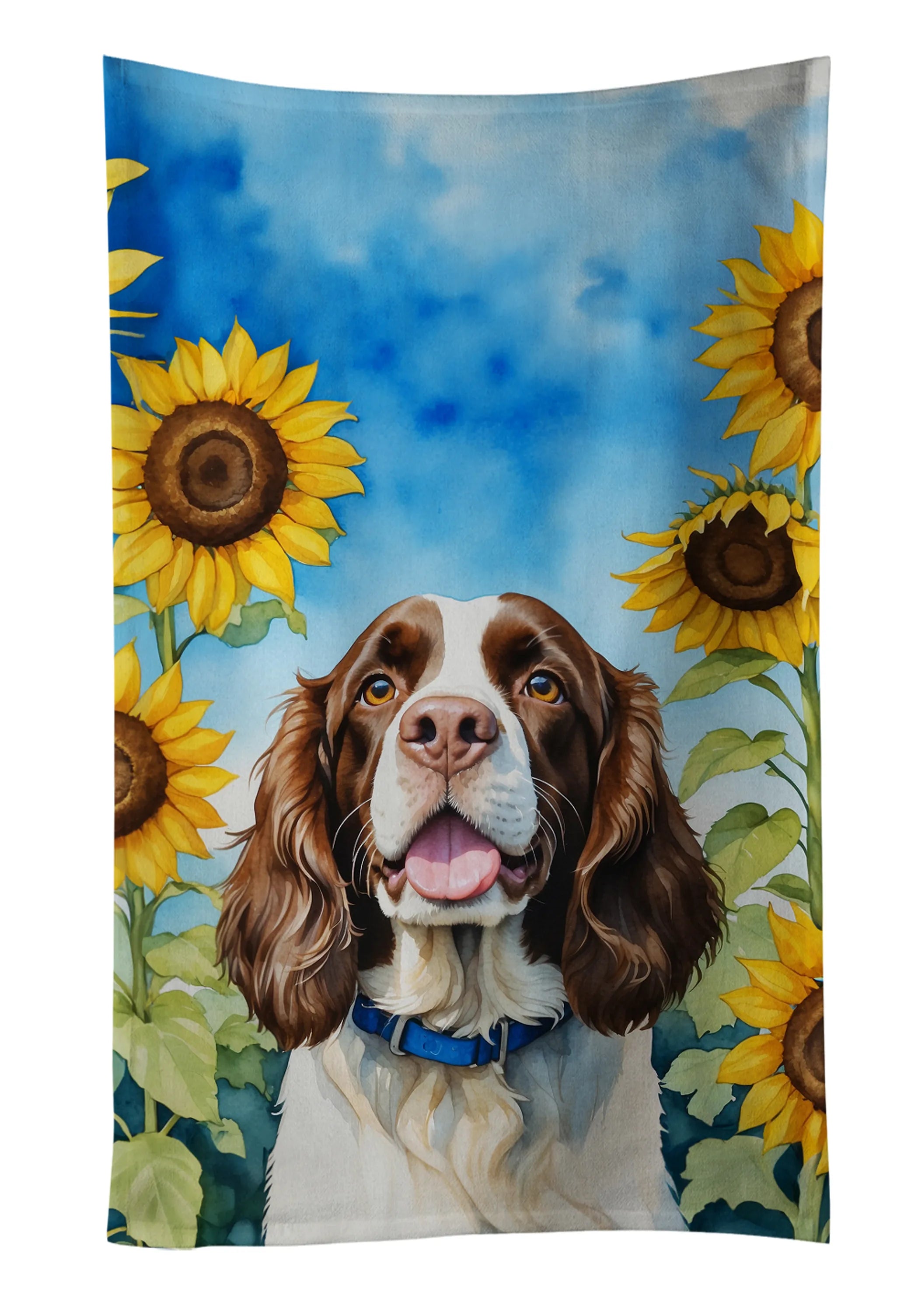 In Sunflowers Kitchen Towel - Size: 25HX15W | Pack Of: 1 | Collection name: In sunflowers
