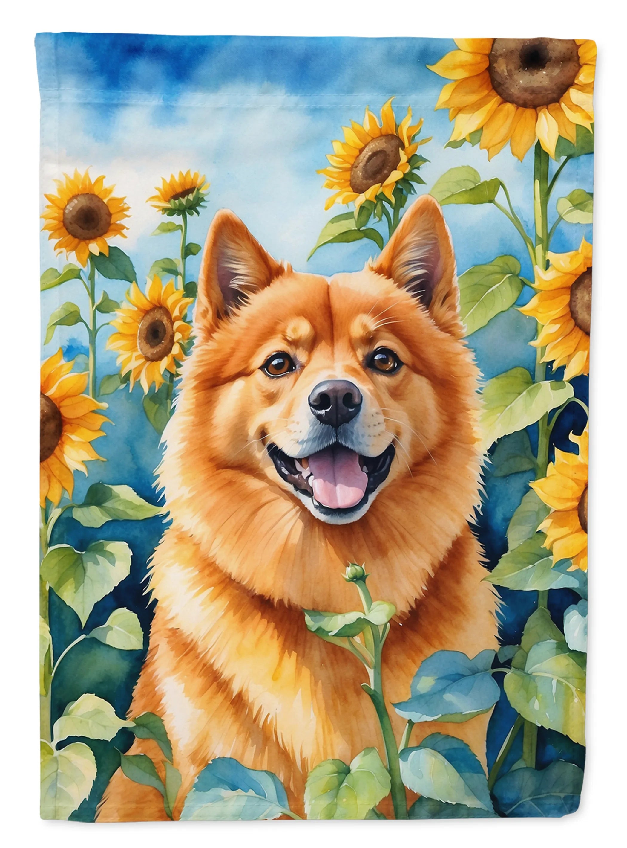 In Sunflowers Decorative Flag - Size: GARDEN SIZE | Pack Of: 1 | Collection name: In sunflowers