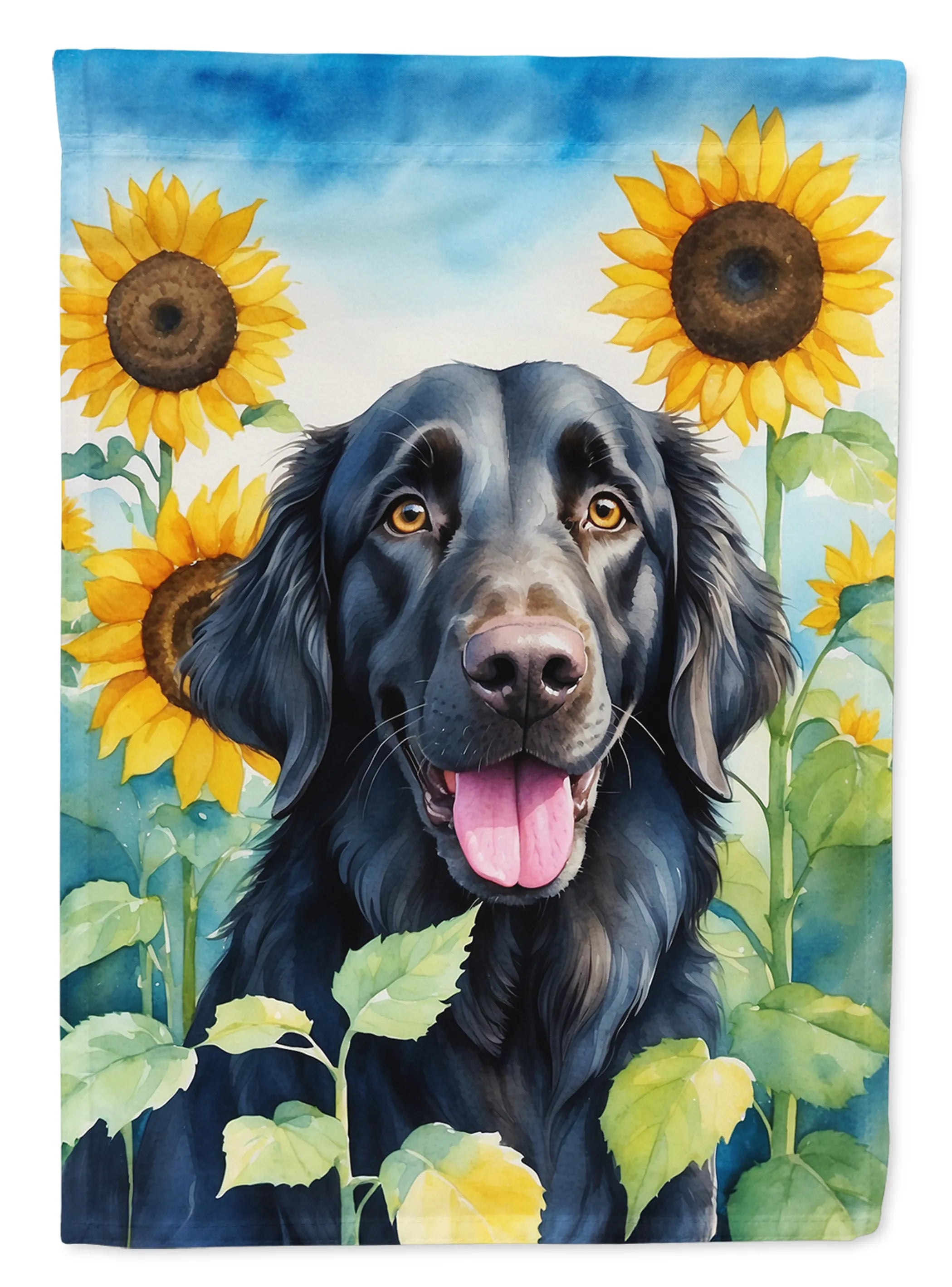 In Sunflowers Decorative Flag - Size: GARDEN SIZE | Pack Of: 1 | Collection name: In sunflowers