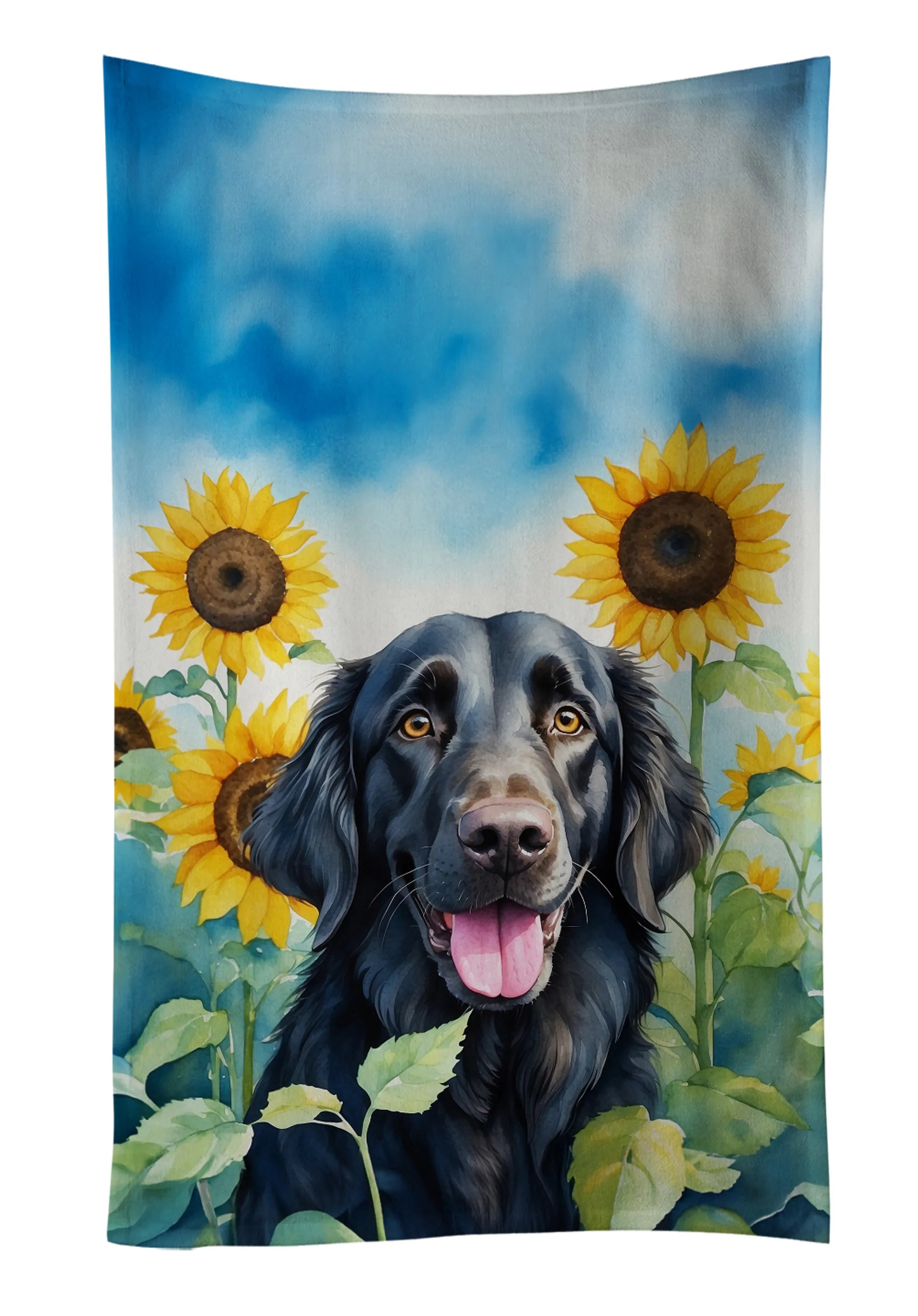 In Sunflowers Kitchen Towel - Size: 25HX15W | Pack Of: 1 | Collection name: In sunflowers