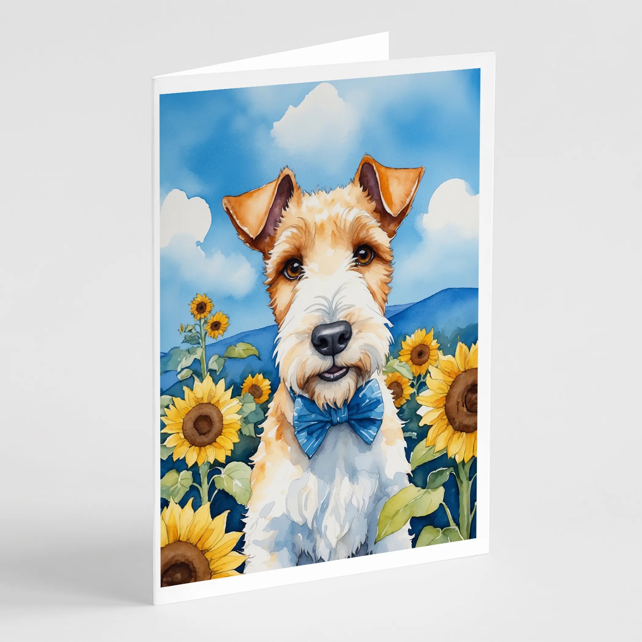In Sunflowers Greeting Cards  - Size: 5X7 | Pack Of: 1 | Collection name: In sunflowers