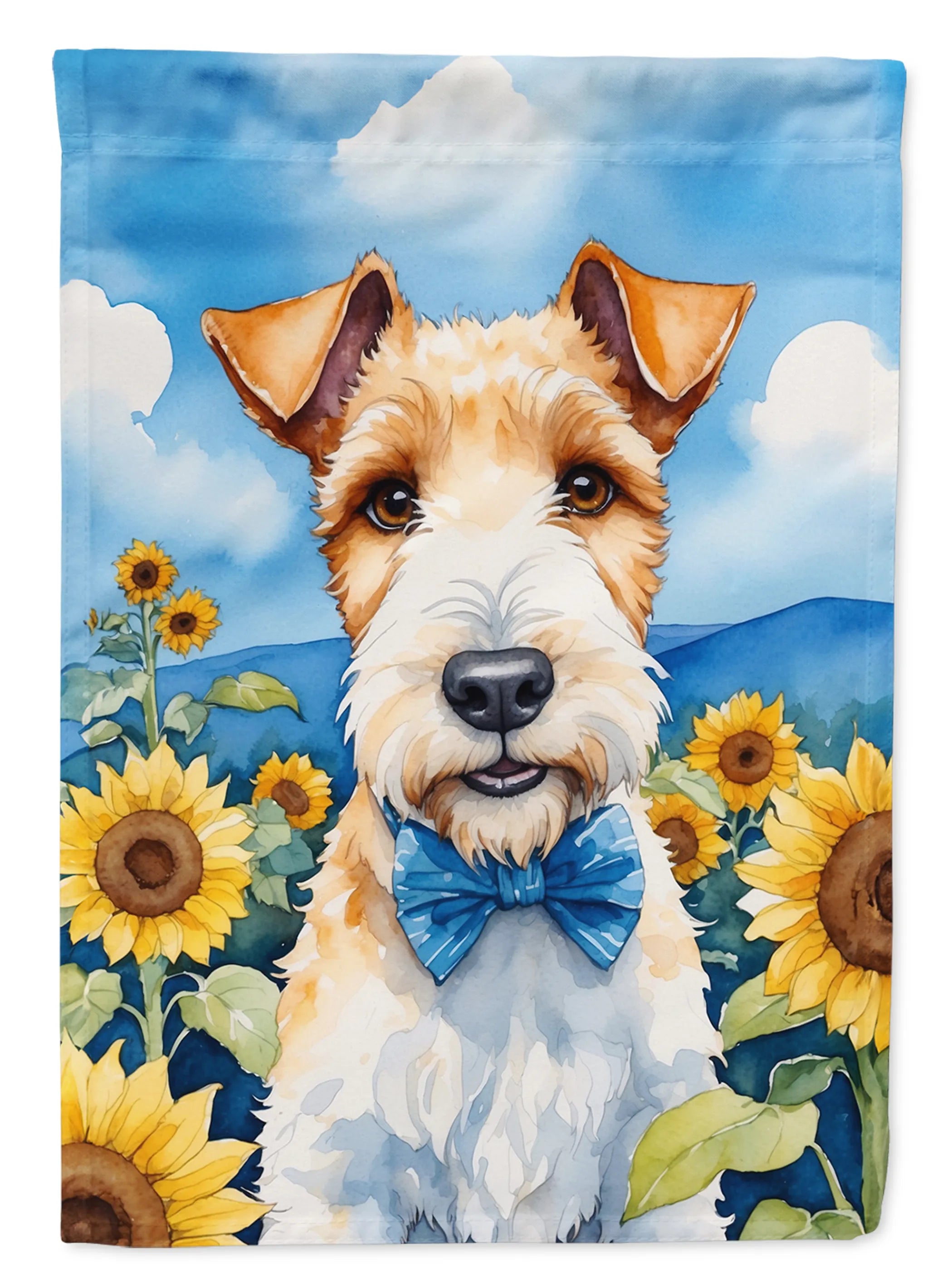 In Sunflowers Decorative Flag - Size: GARDEN SIZE | Pack Of: 1 | Collection name: In sunflowers