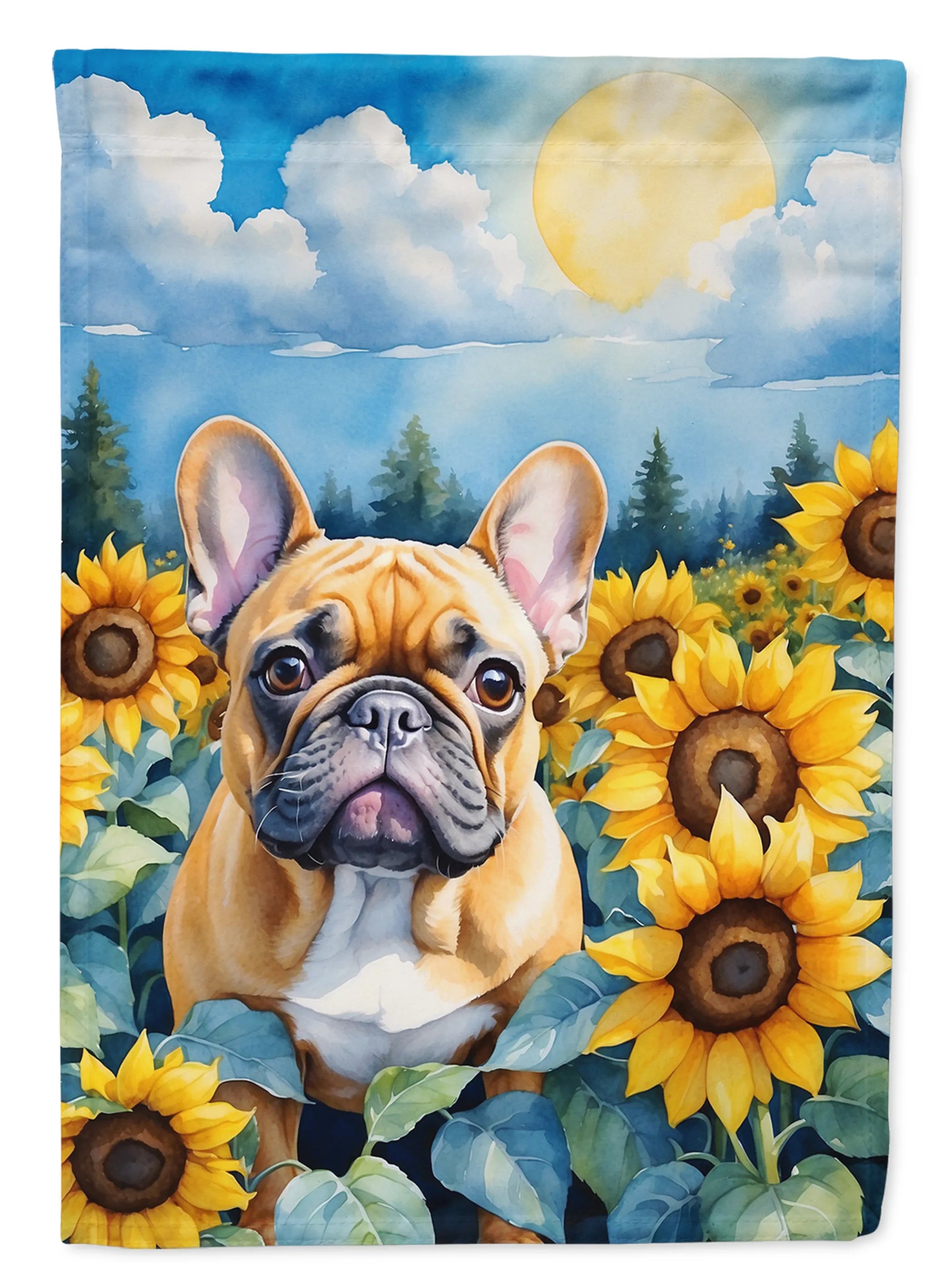 In Sunflowers Decorative Flag - Size: GARDEN SIZE | Pack Of: 1 | Collection name: In sunflowers