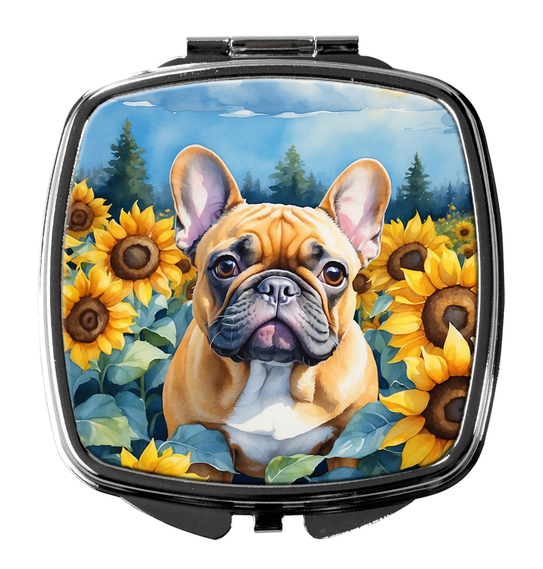 In Sunflowers Compact Mirror - Pack Of: 1 | Collection name: In sunflowers