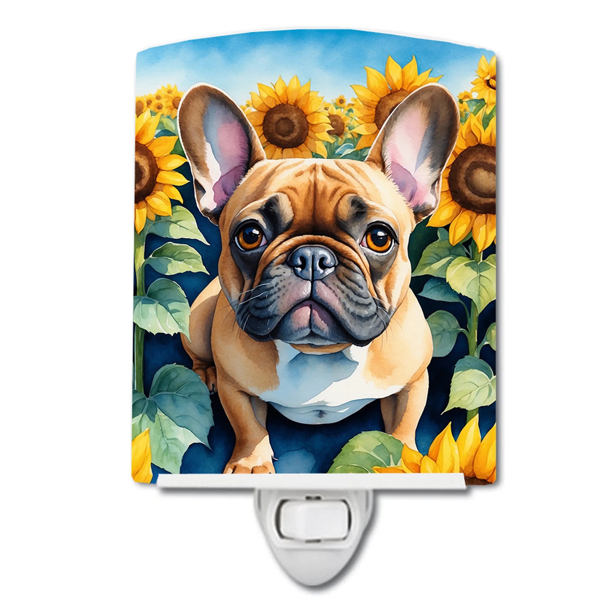 In Sunflowers Ceramic Night Light - Pack Of: 1 | Collection name: In sunflowers