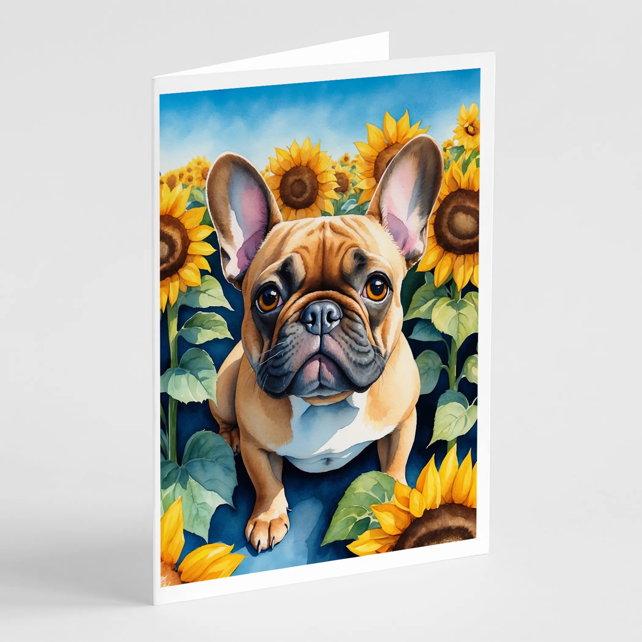 In Sunflowers Greeting Cards  - Size: 5X7 | Pack Of: 1 | Collection name: In sunflowers