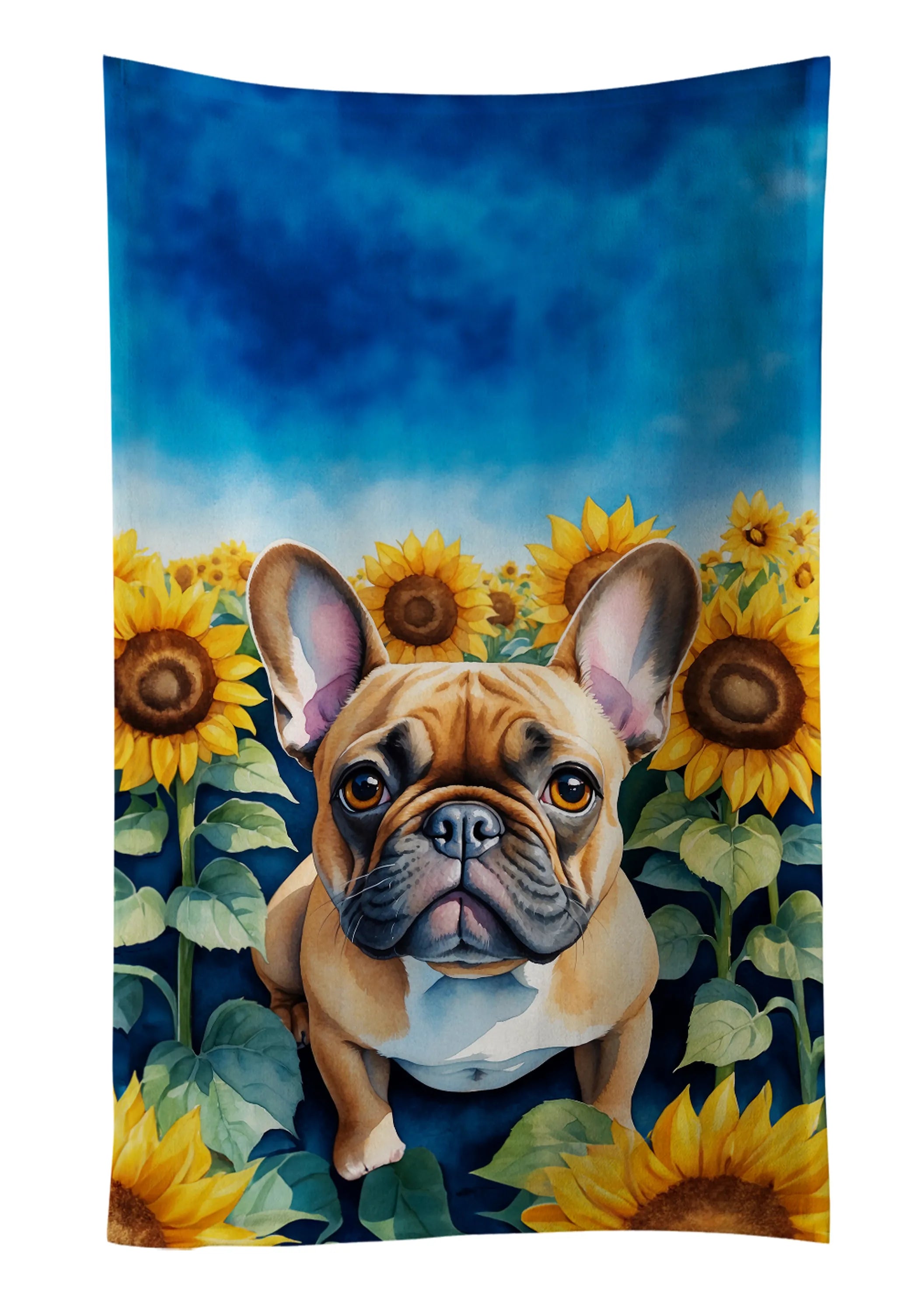 In Sunflowers Kitchen Towel - Size: 25HX15W | Pack Of: 1 | Collection name: In sunflowers