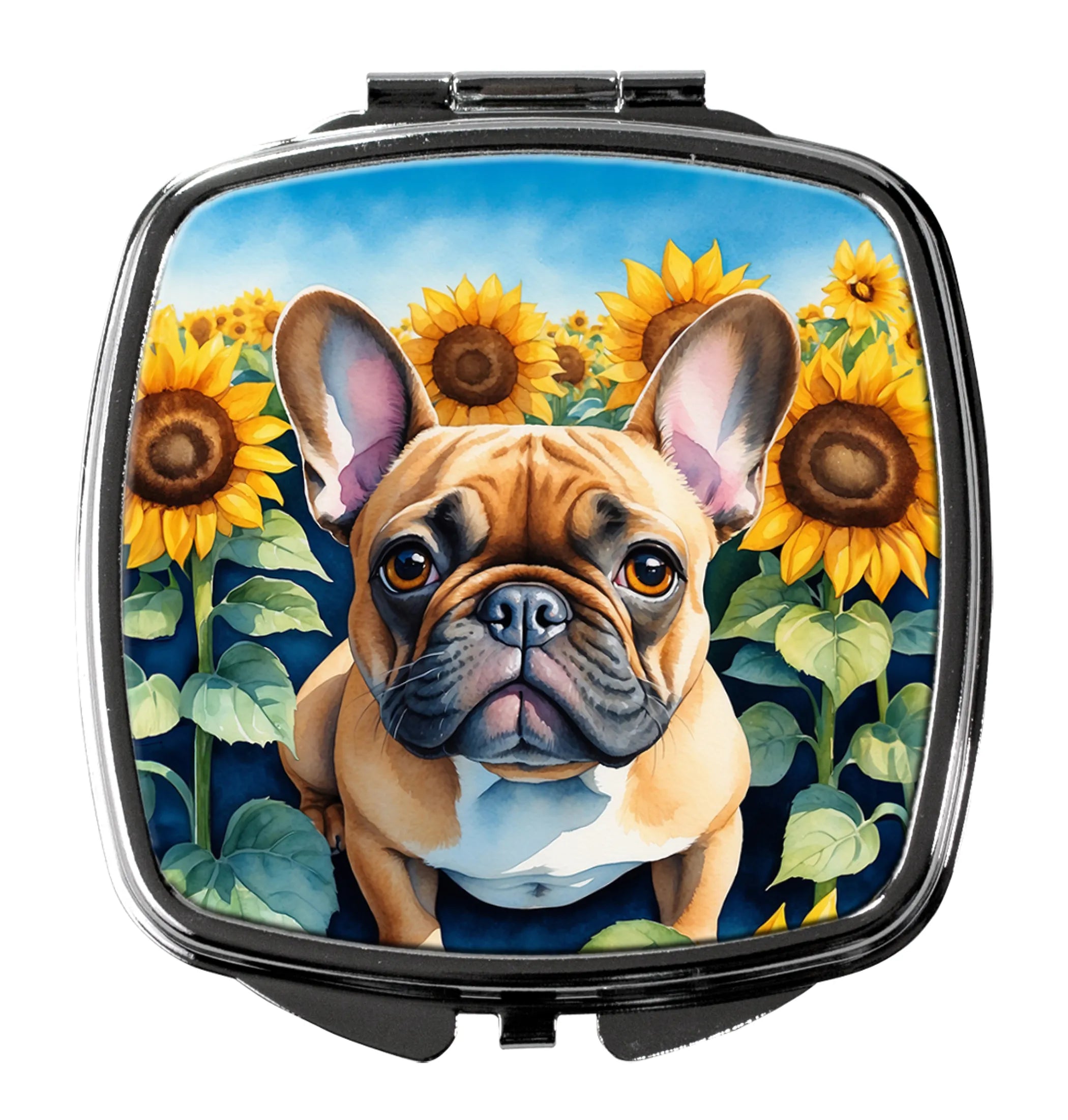 In Sunflowers Compact Mirror - Pack Of: 1 | Collection name: In sunflowers