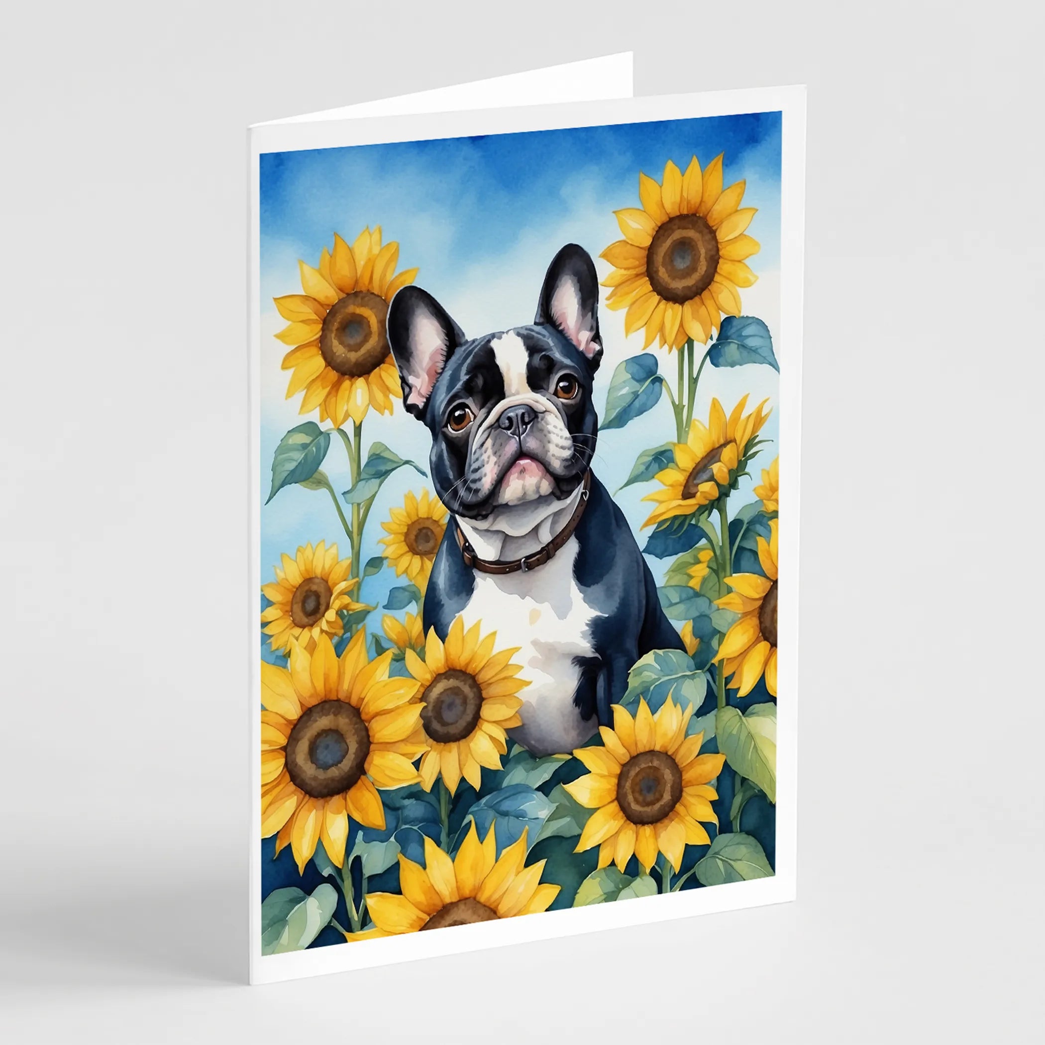 In Sunflowers Greeting Cards  - Size: 5X7 | Pack Of: 1 | Collection name: In sunflowers