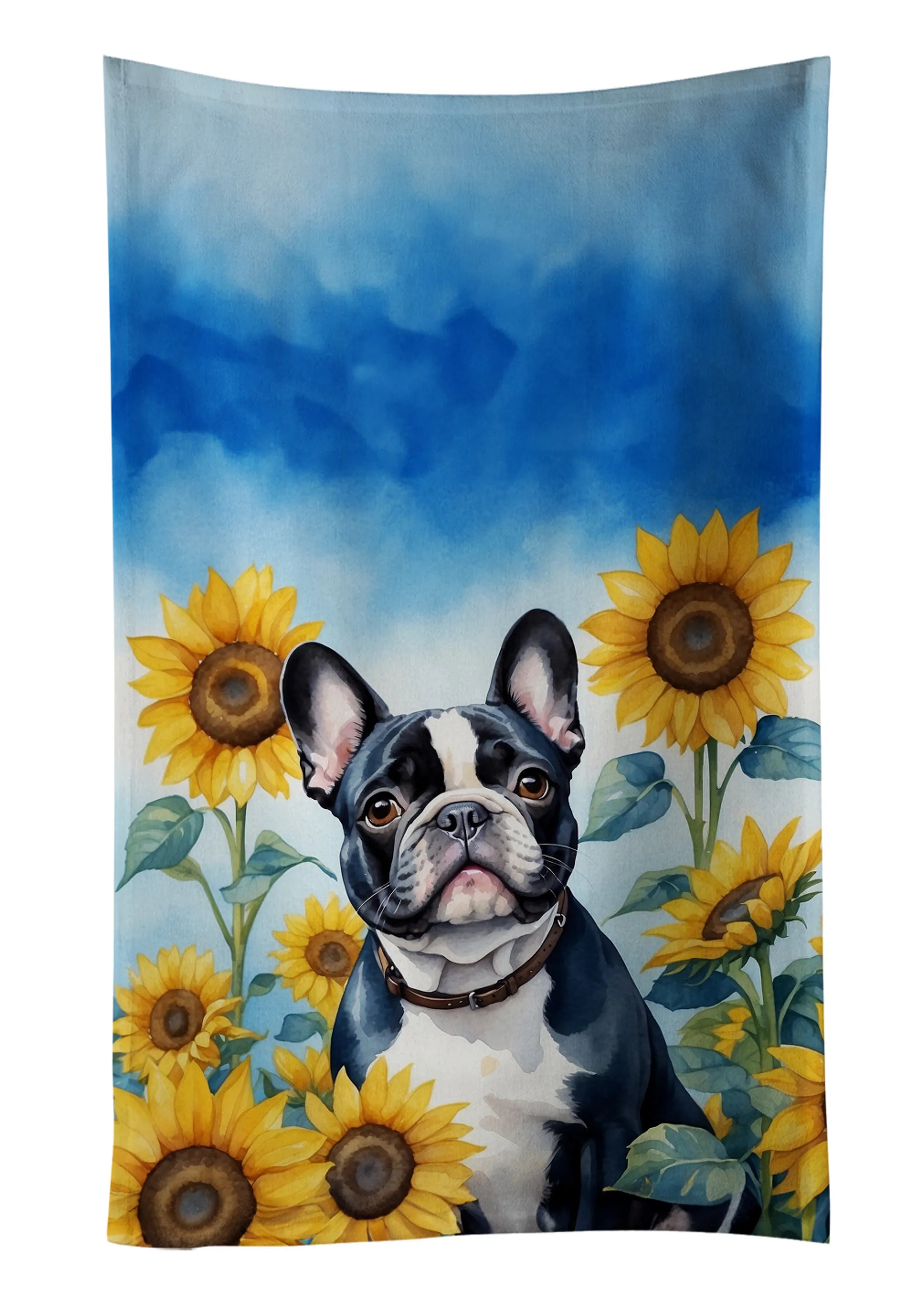 In Sunflowers Kitchen Towel - Size: 25HX15W | Pack Of: 1 | Collection name: In sunflowers