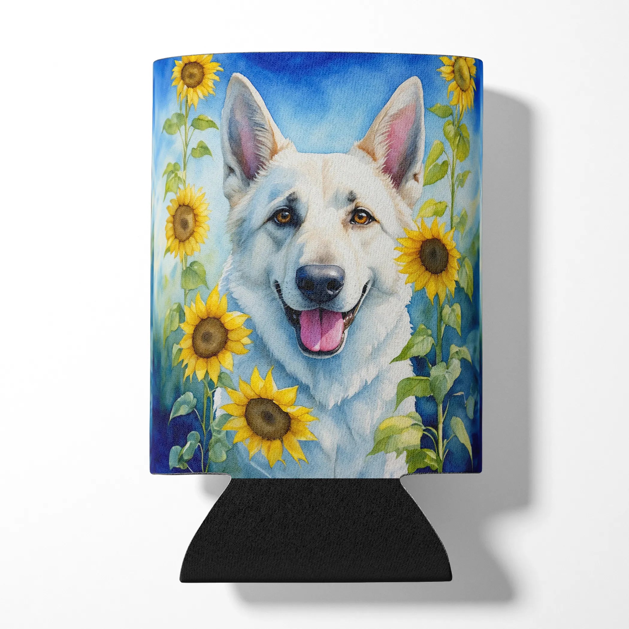 In Sunflowers Can or Bottle Hugger - Size: CAN HUGGER | Pack Of: 1 | Collection name: In sunflowers