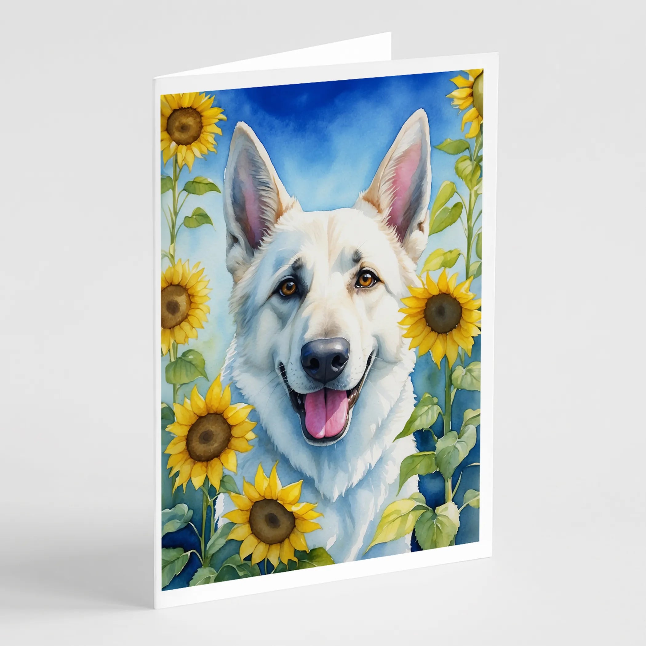 In Sunflowers Greeting Cards  - Size: 5X7 | Pack Of: 1 | Collection name: In sunflowers