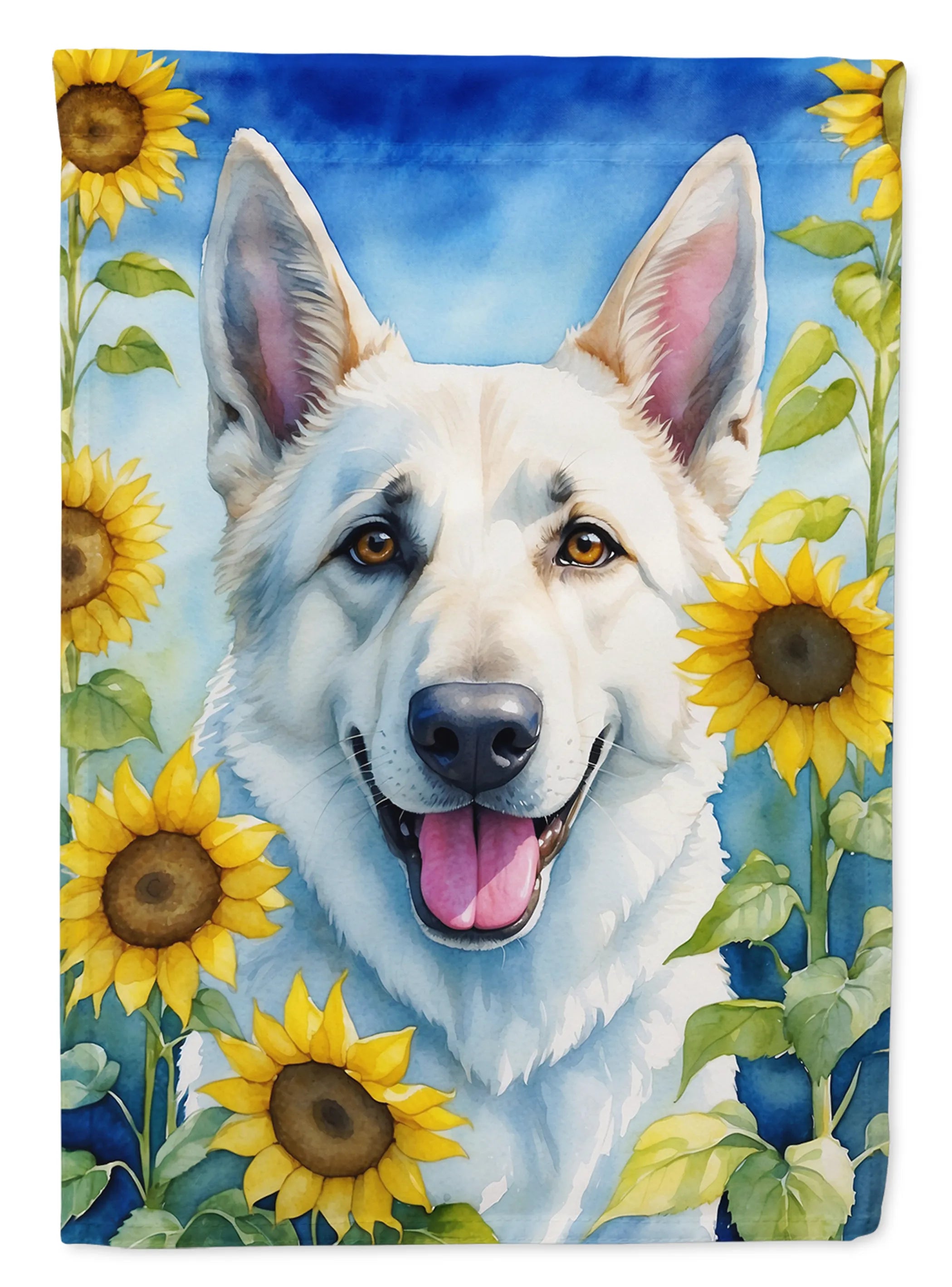 In Sunflowers Decorative Flag - Size: GARDEN SIZE | Pack Of: 1 | Collection name: In sunflowers