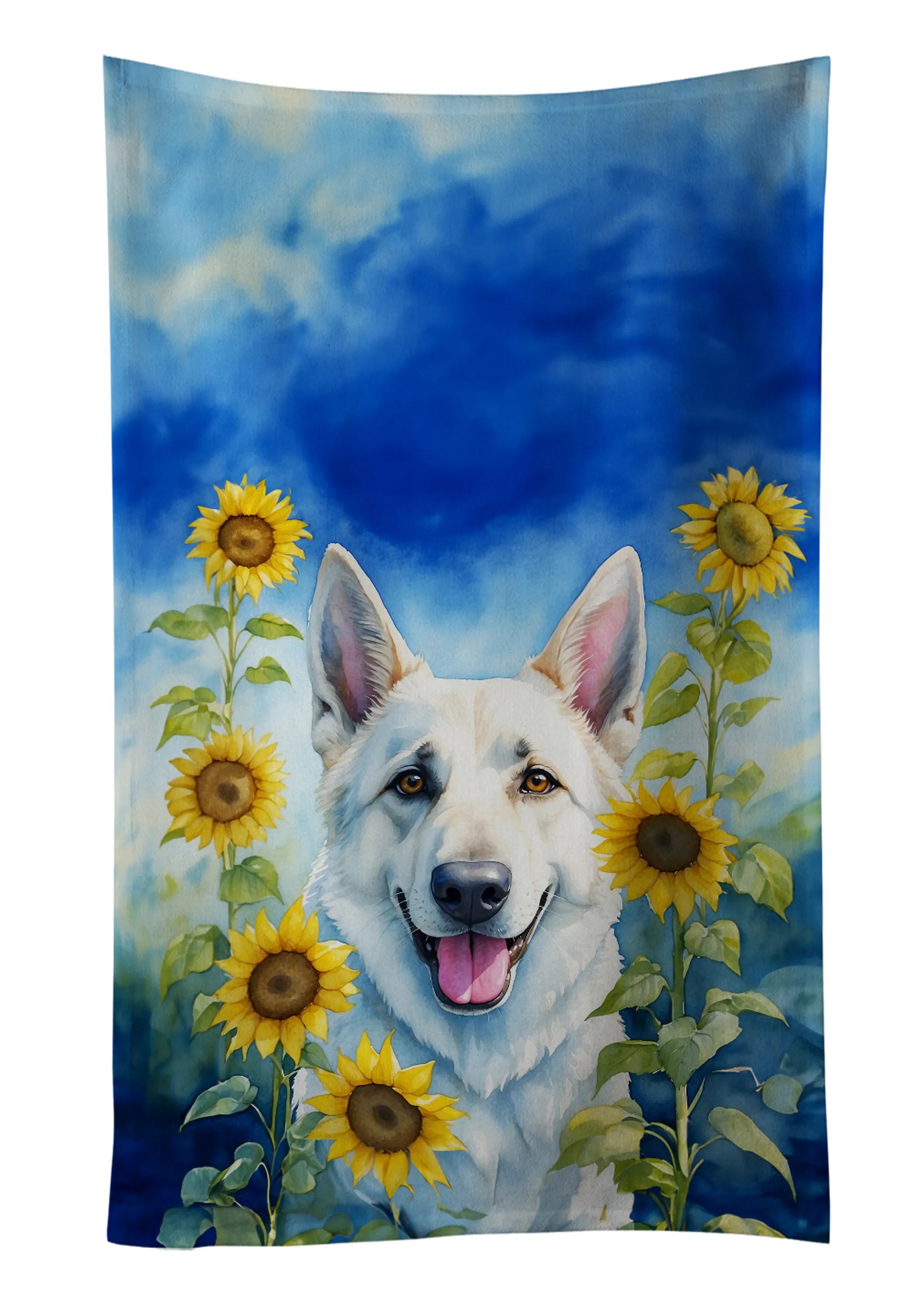 In Sunflowers Kitchen Towel - Size: 25HX15W | Pack Of: 1 | Collection name: In sunflowers