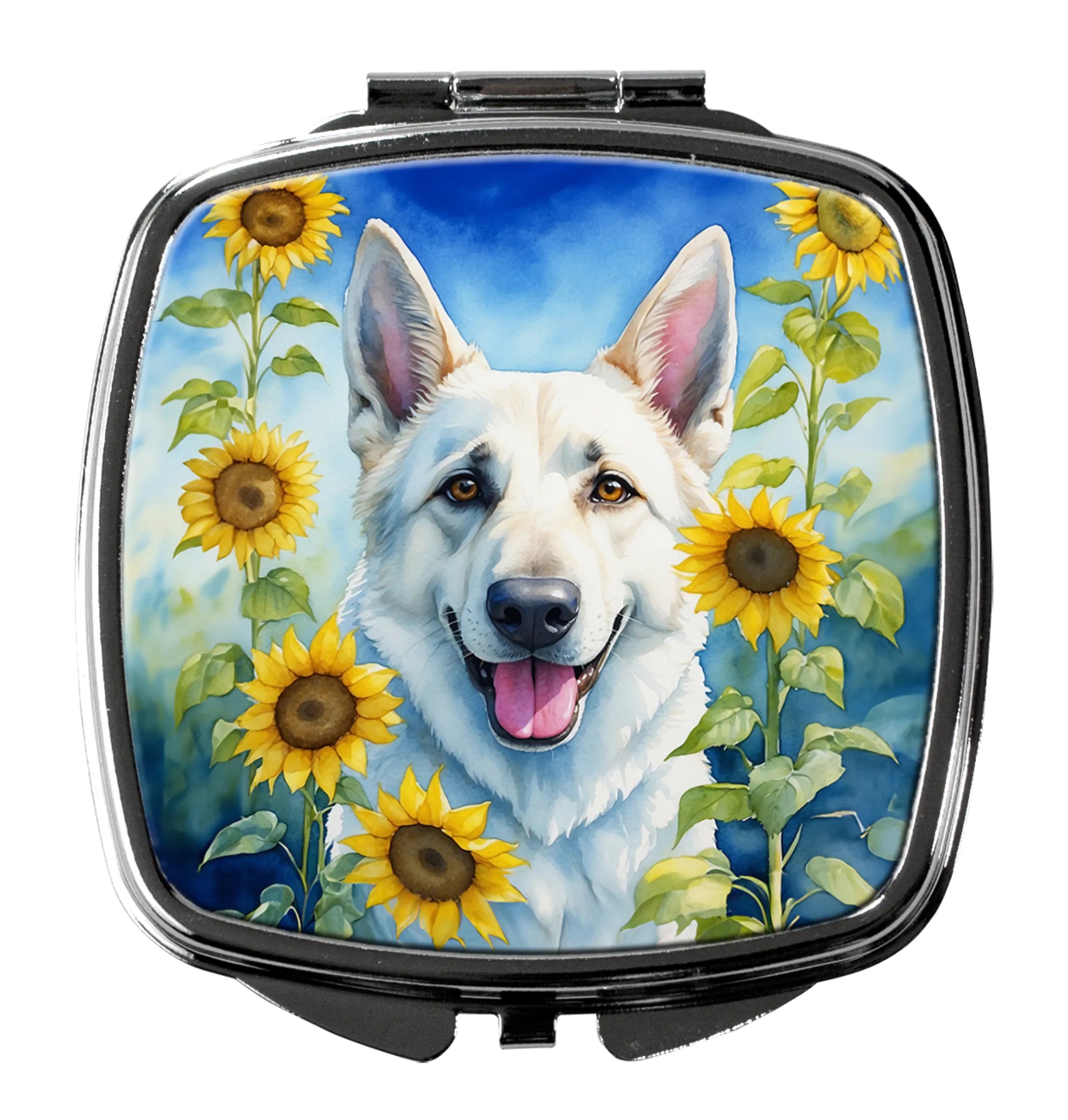 In Sunflowers Compact Mirror - Pack Of: 1 | Collection name: In sunflowers