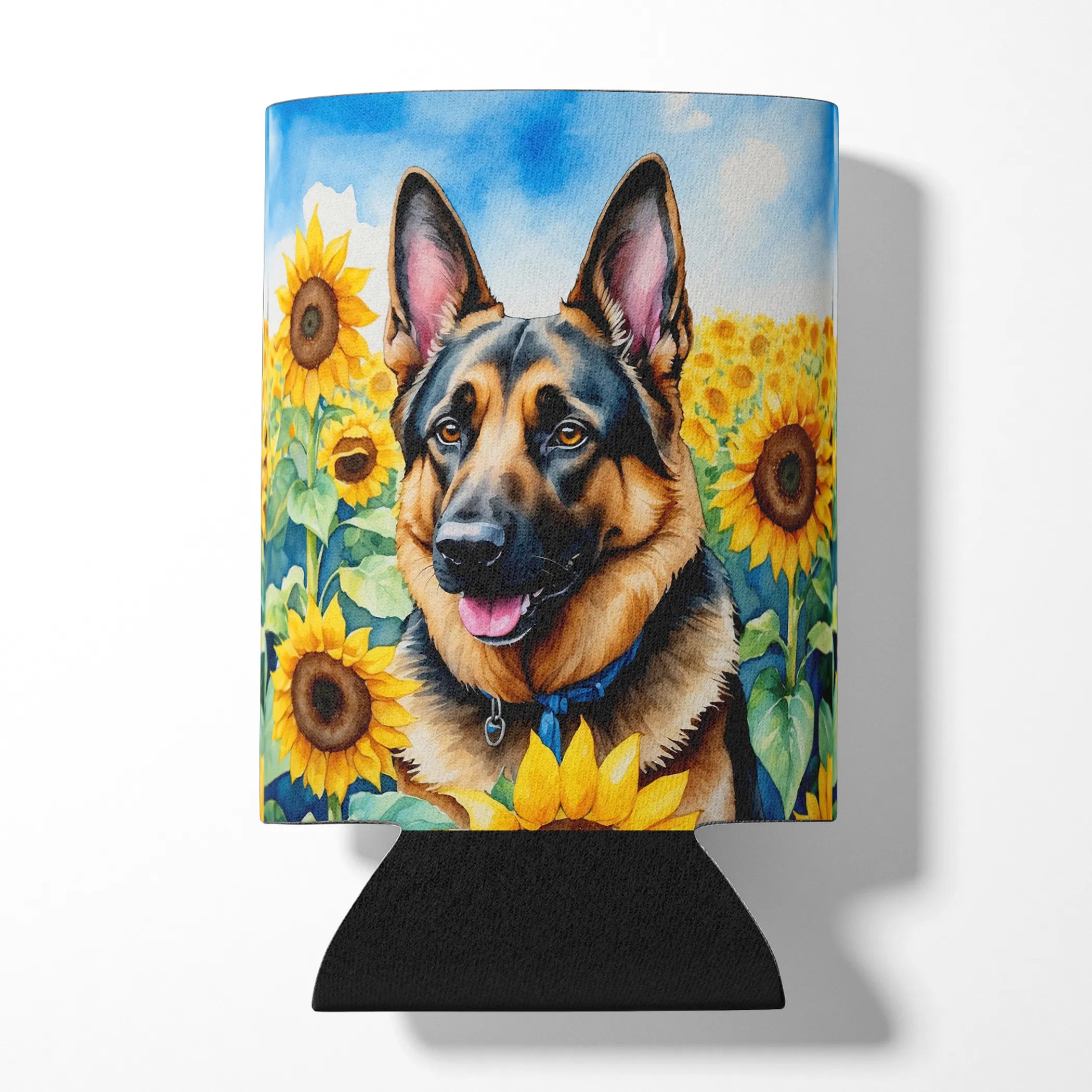 In Sunflowers Can or Bottle Hugger - Size: CAN HUGGER | Pack Of: 1 | Collection name: In sunflowers