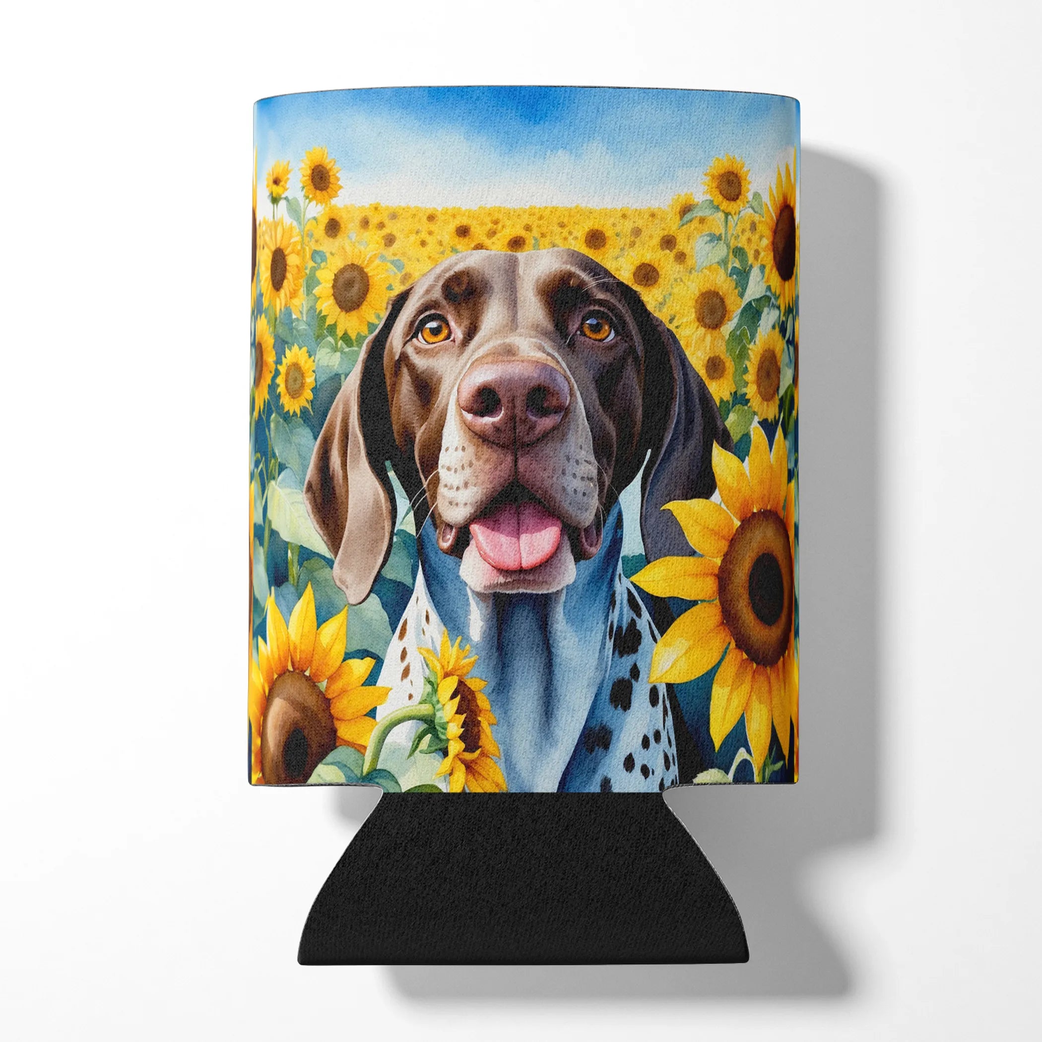 In Sunflowers Can or Bottle Hugger - Size: CAN HUGGER | Pack Of: 1 | Collection name: In sunflowers